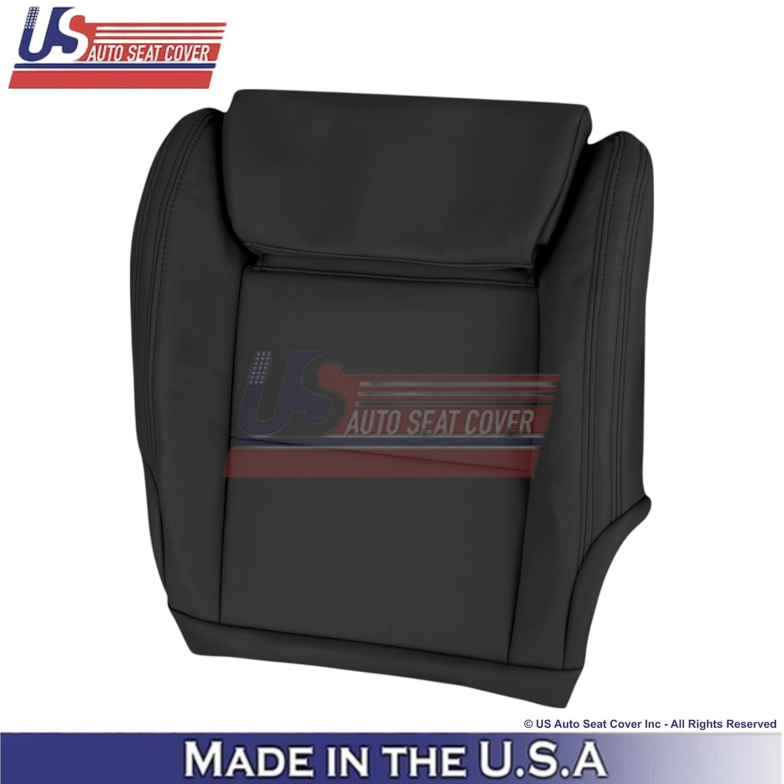 2016-2019 Fits Mercedes Benz CLA250 Front Bottom Leatherette Seat Covers Black