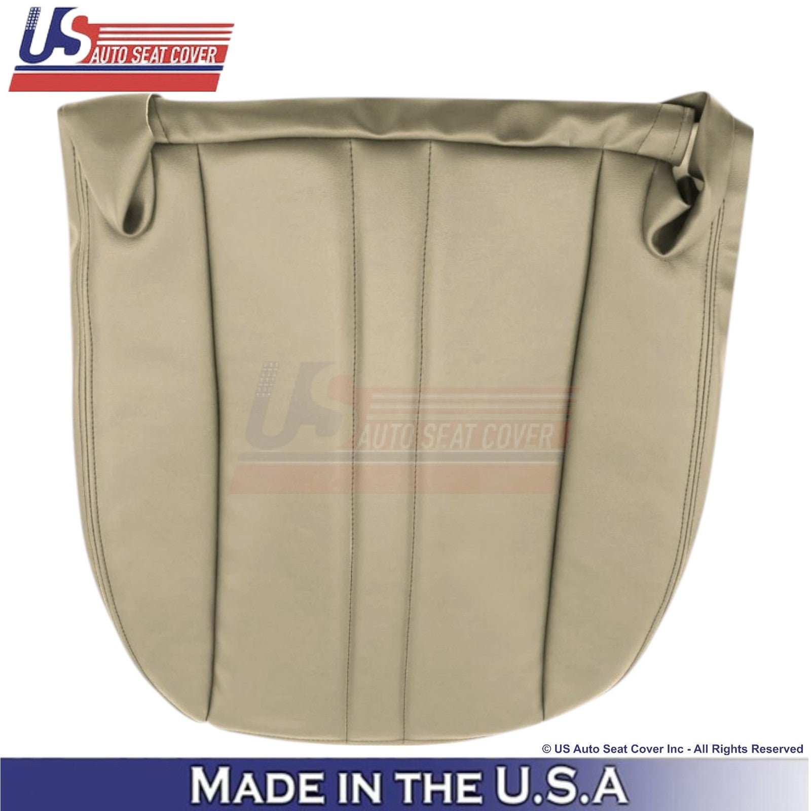 1996-2025 Fits GMC Savana Bottom Leatherette Replacement Seat Covers Neutral