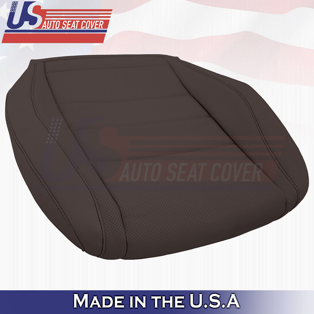 2020-2023 For Mercedes Benz GLE350 Leatherette Passenger Bottom Seat Cover Brown