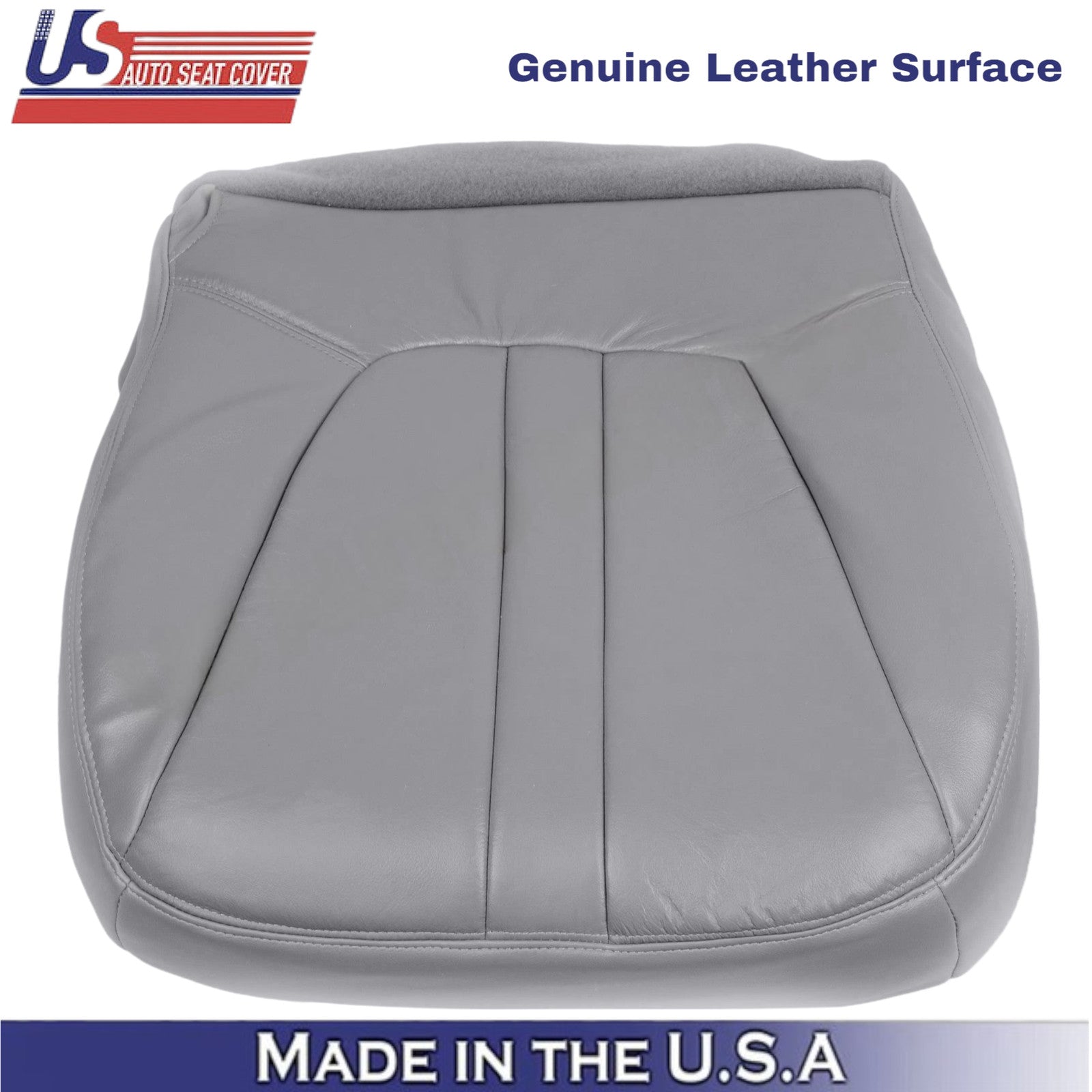 97-02 For Ford Expedition Eddie Bauer Leather Driver Bottom Cover Med. Graphite