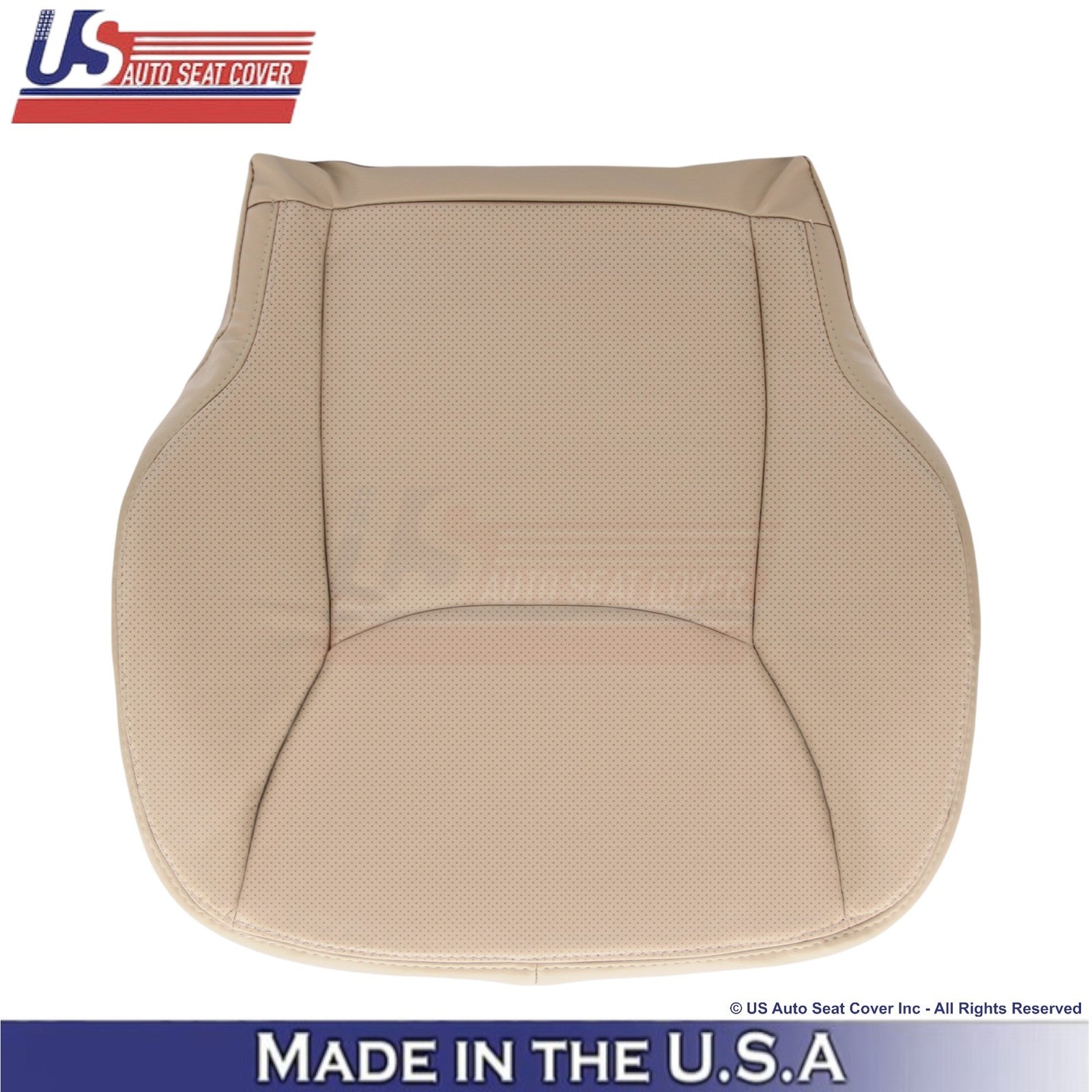 2002-2006 Fits Mercedes-Benz S Genuine Leather Perf. Passenger Bottom Cover Java
