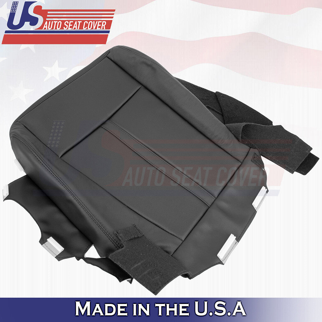 2015-2017 For Lincoln Navigator Leather Front Replacement Seat Covers Black