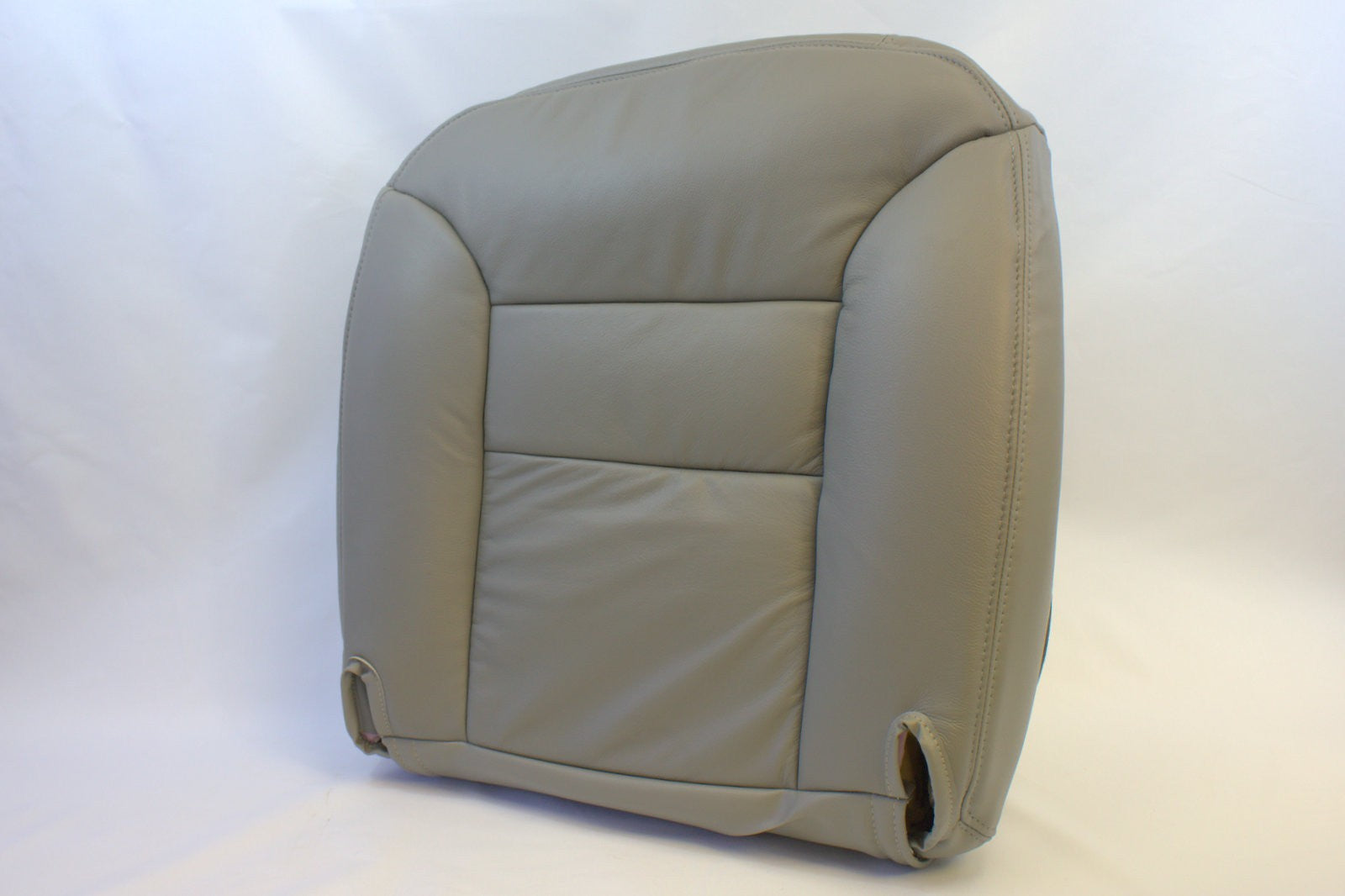 1996 Chevy Silverado Driver Bottom Leather Seat Cover Pewter "Gray" pewter 132