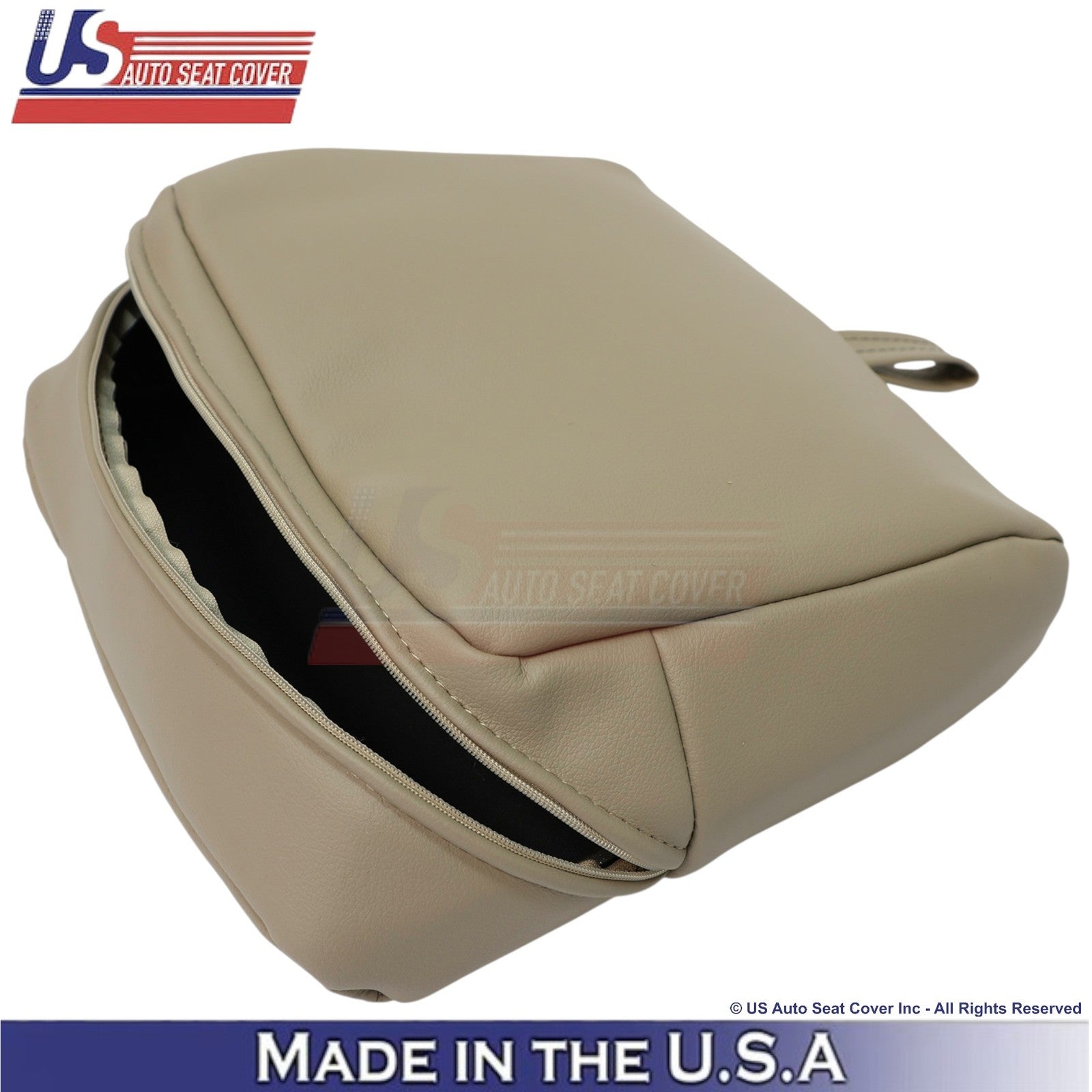 2003-2004 Fits Ford F250 F350 Lariat Leather Rear Bench Top OEM Seat Covers Tan