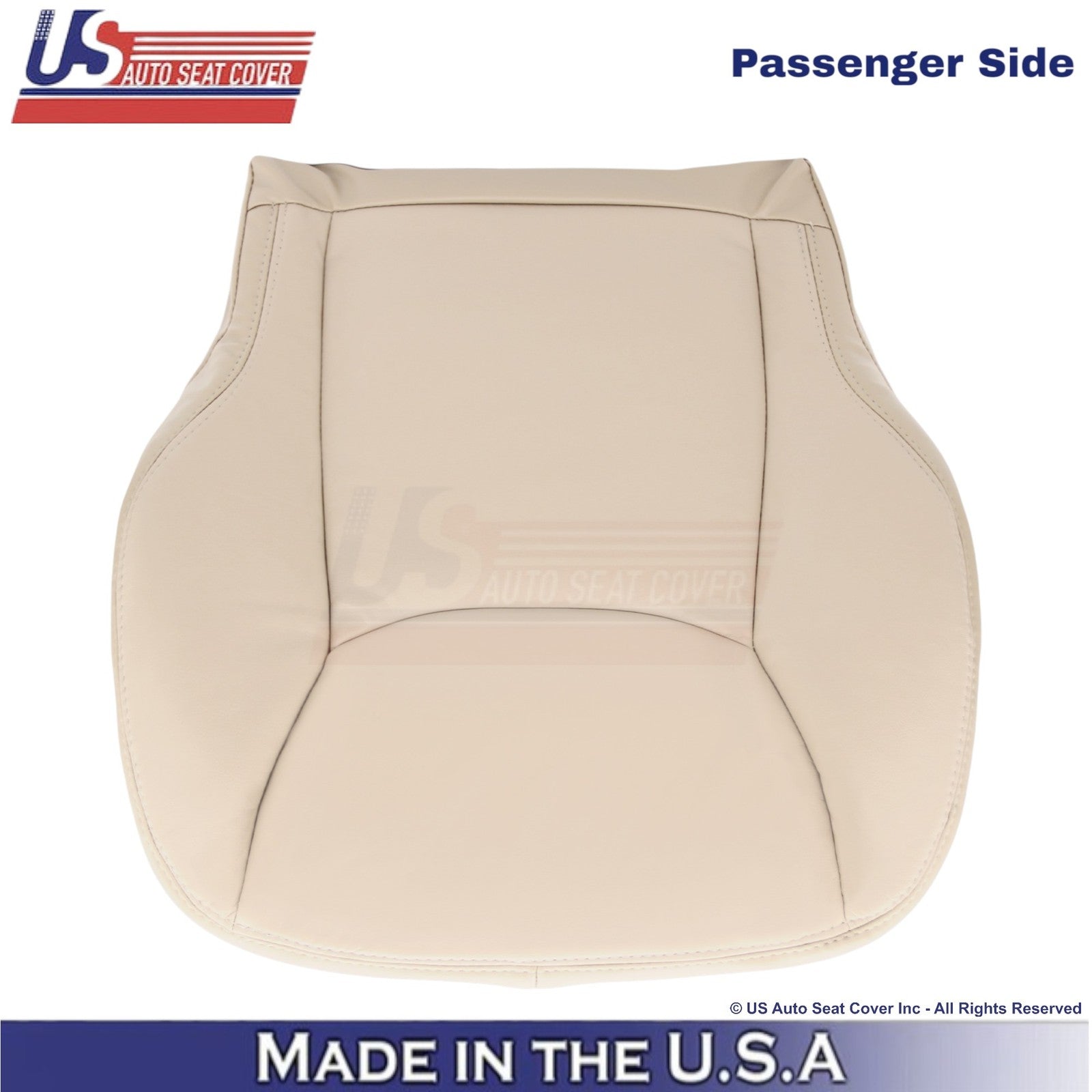 2003-2006 Fits Mercedes-Benz S-Class Leatherette Passenger Bottom Cover Pebble