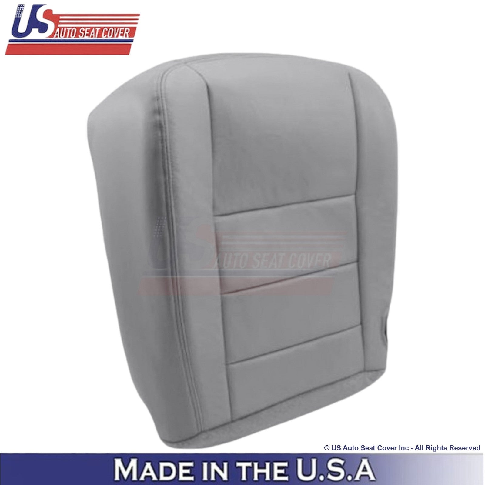 2003-2007 For Ford F250 F350 Lariat Leatherette Passenger Bottom OEM Cover Gray