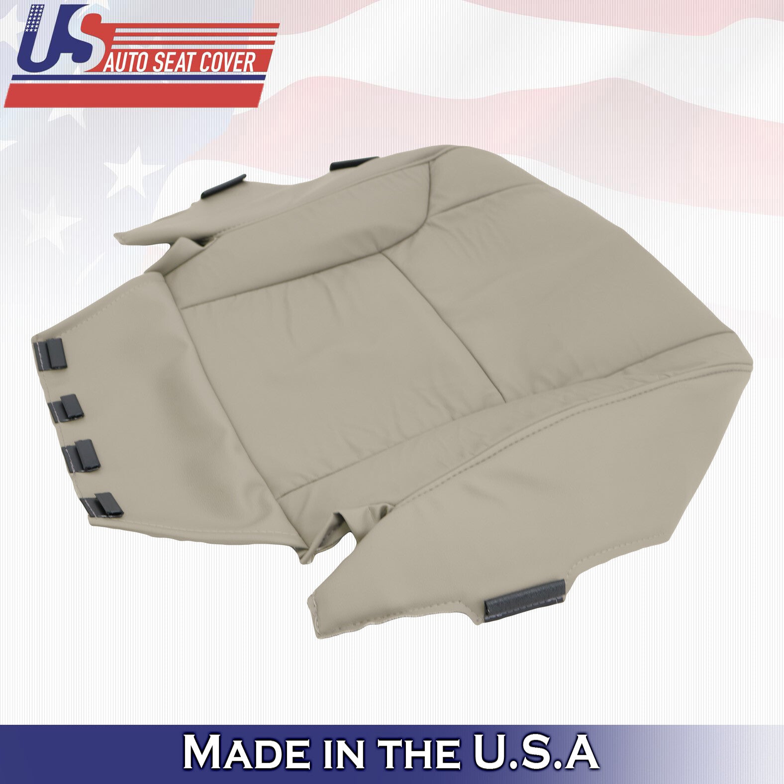 DRIVER BTM  Leather Seat Cover Color Tan Fits 2003 - 2009 Toyota 4Runner Limited