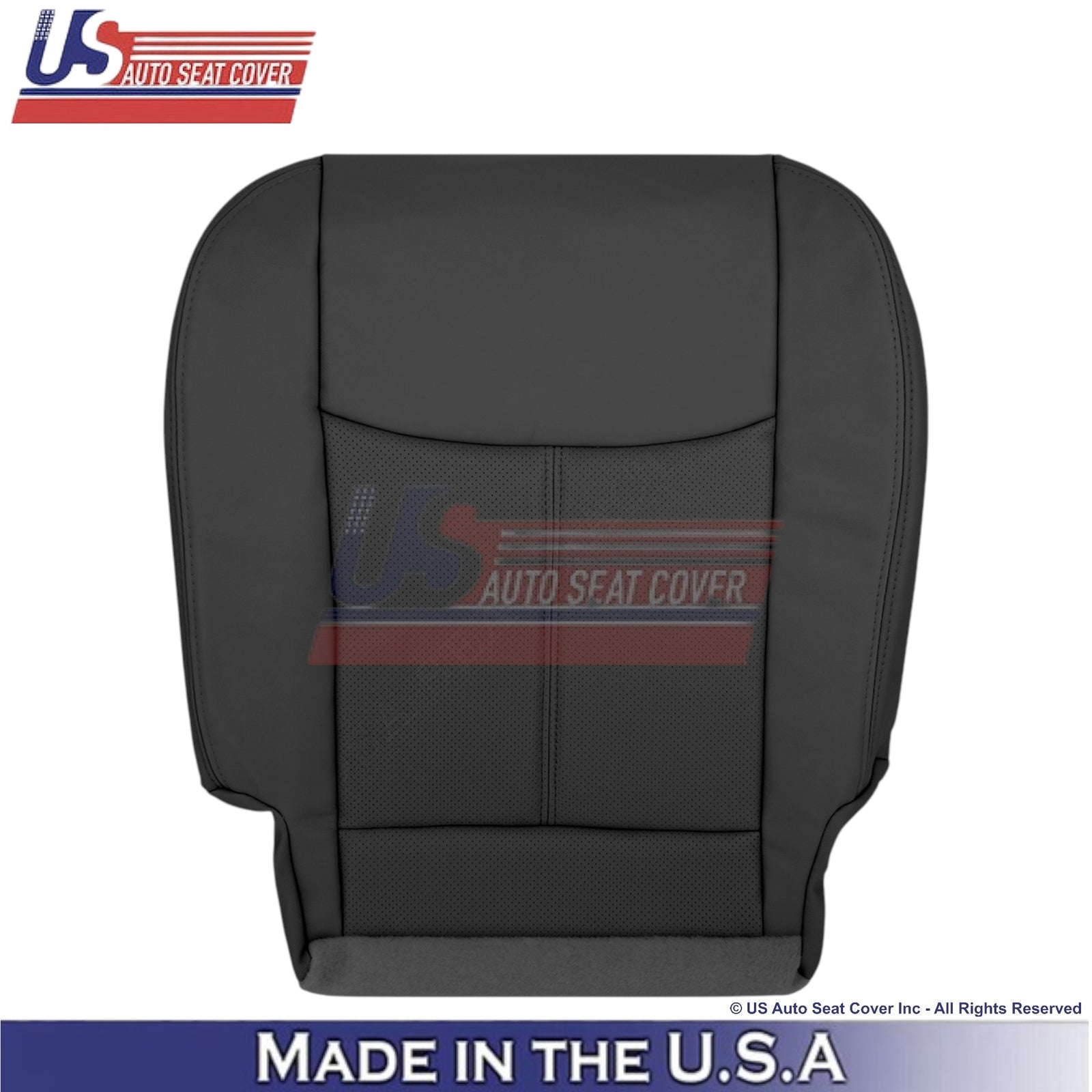 2013-2020 For Nissan Pathfinder Leather Bottom Replacement Seat Covers Charcoal