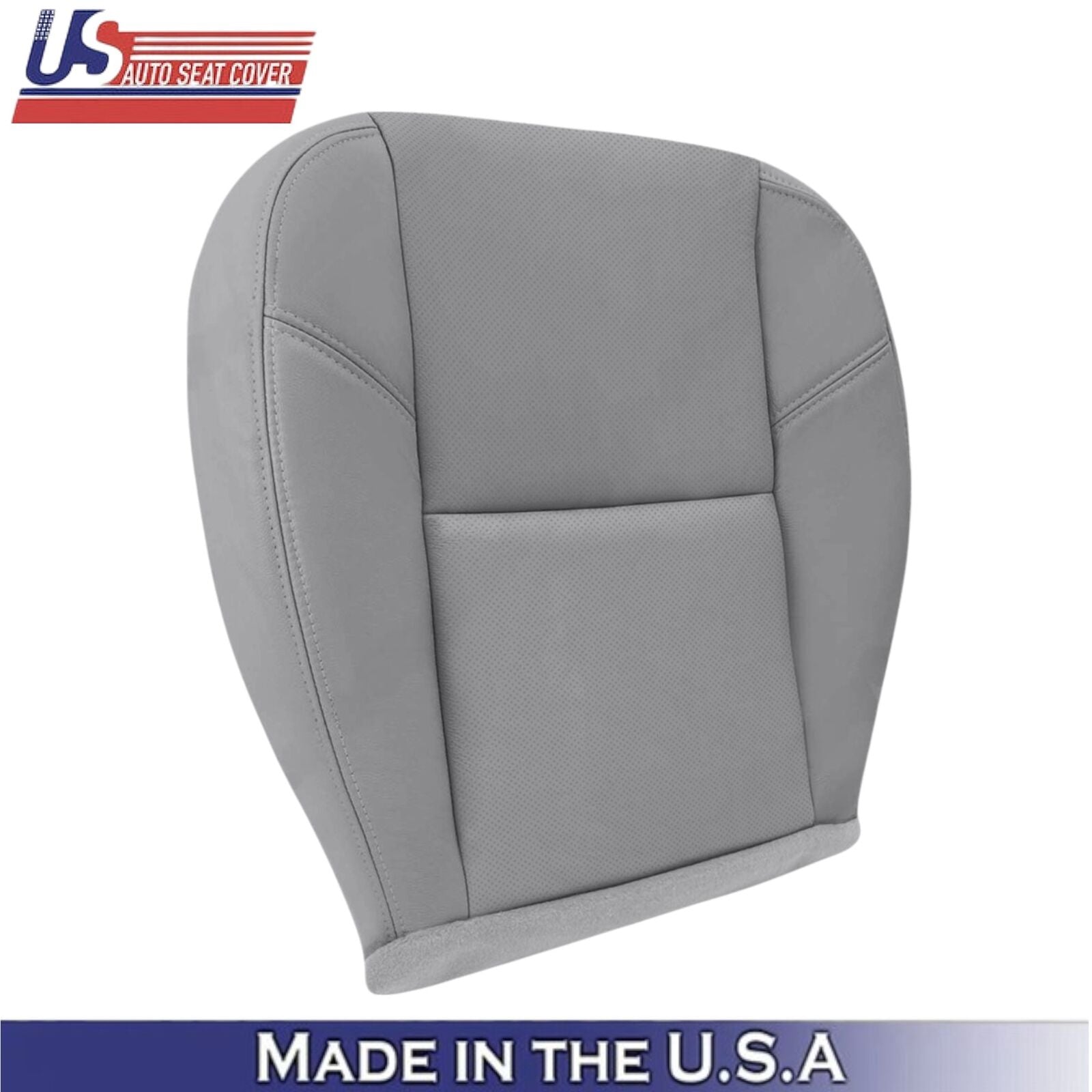2012-2014 For Chevy Silverado Leatherette Passenger Bottom Cover Light Titanium