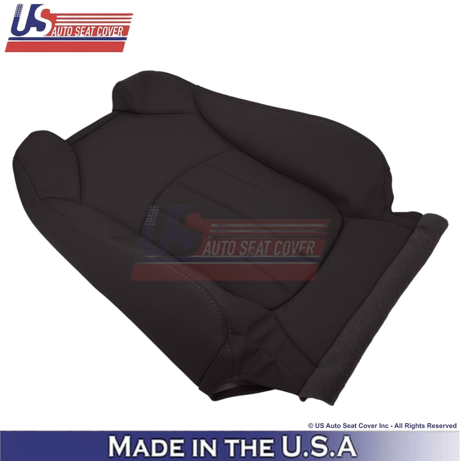 2013-2017 For Buick Enclave Leatherette Driver Top Replacement Seat Covers Cocoa