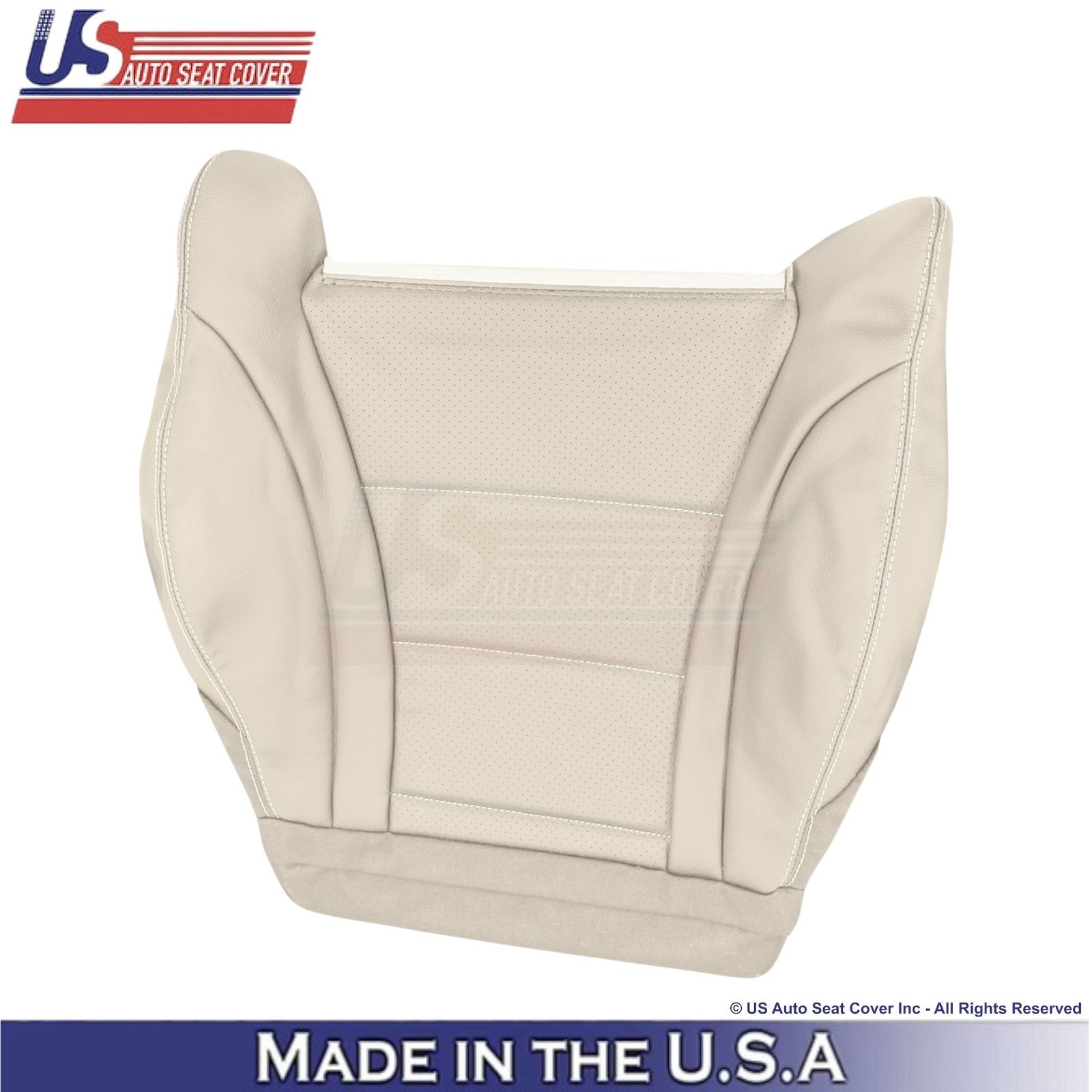 2016-2021 For Mercedes Benz GLC Class Leather Front Seat Covers Silk Beige