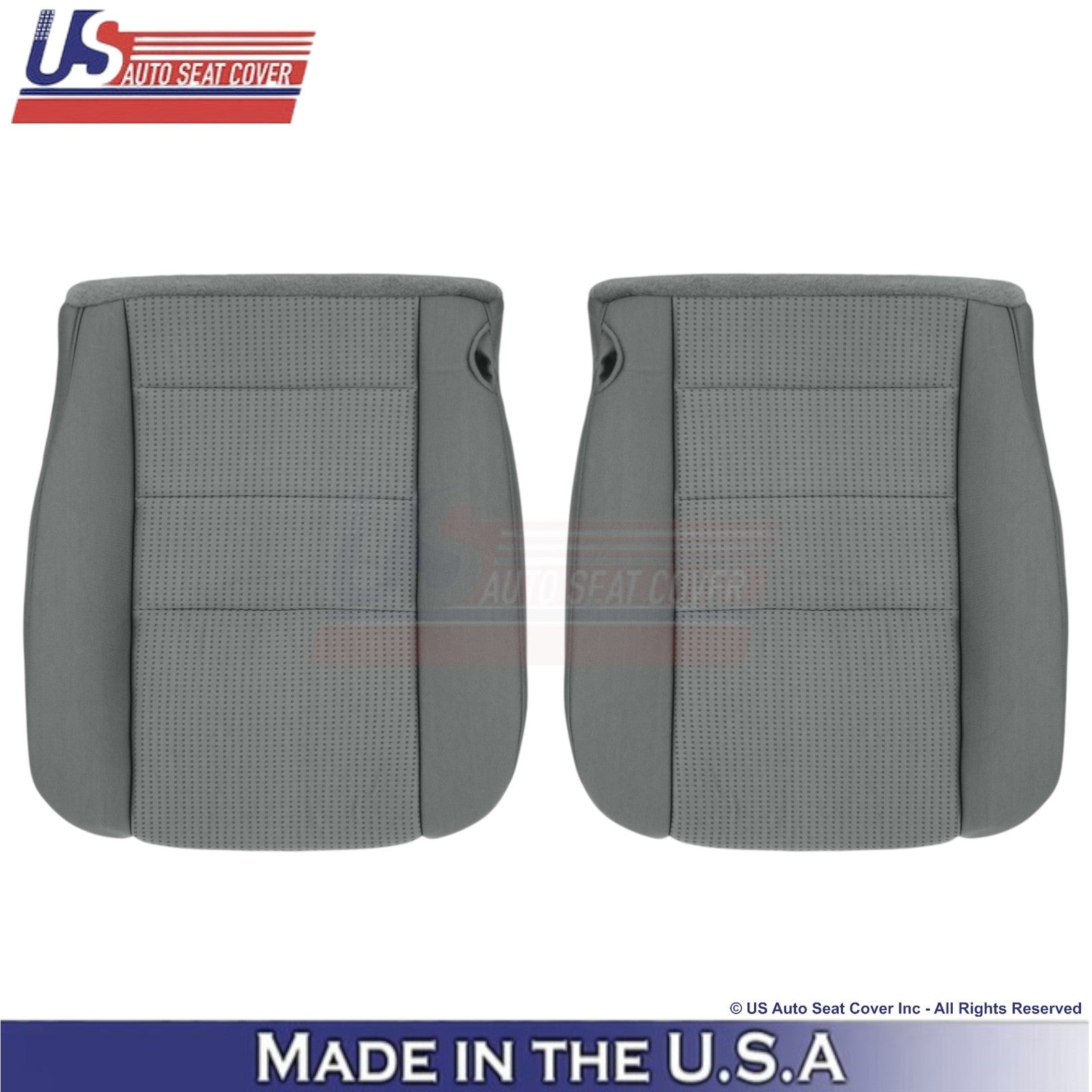 2008-2010 Fits Ford F-250 XLT Cloth Front Bottom Replacement Covers Medium Stone