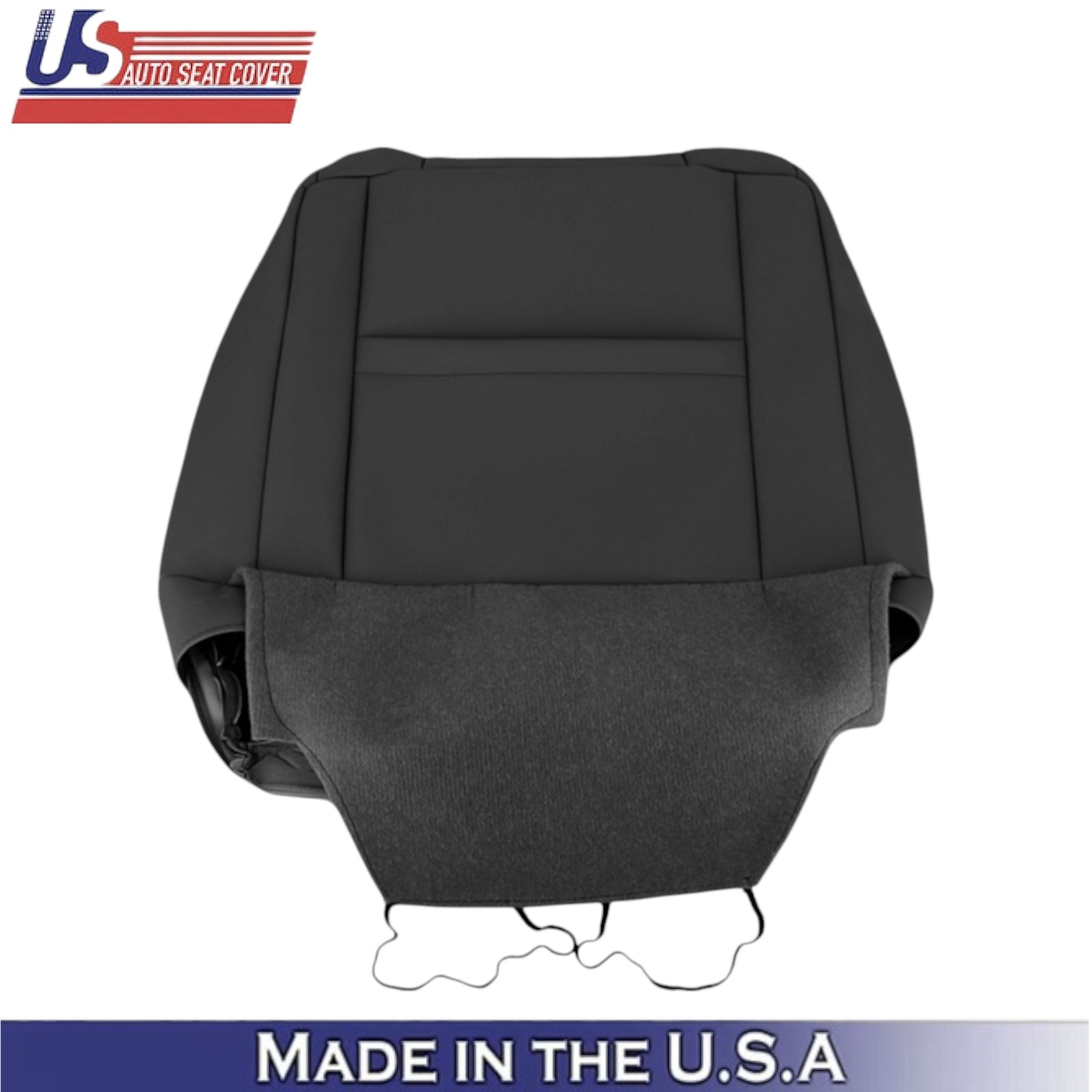 2009-2012 For Dodge Ram 2500 Laramie Leatherette Driver Side Covers Dark Slate