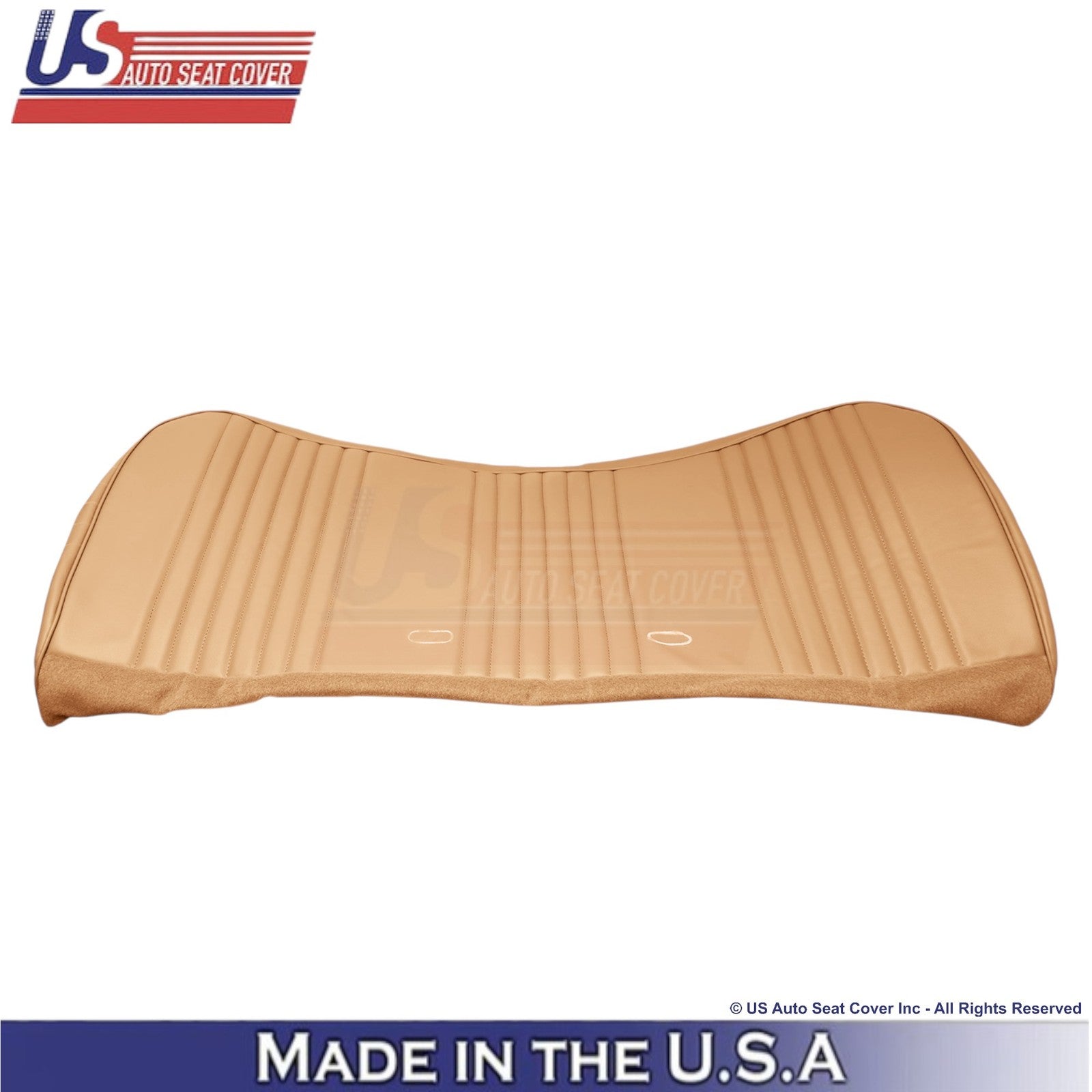 1987-1997 Fits Ford F150 Leatherette Bench Bottom Replacement Cover Medium Mocha