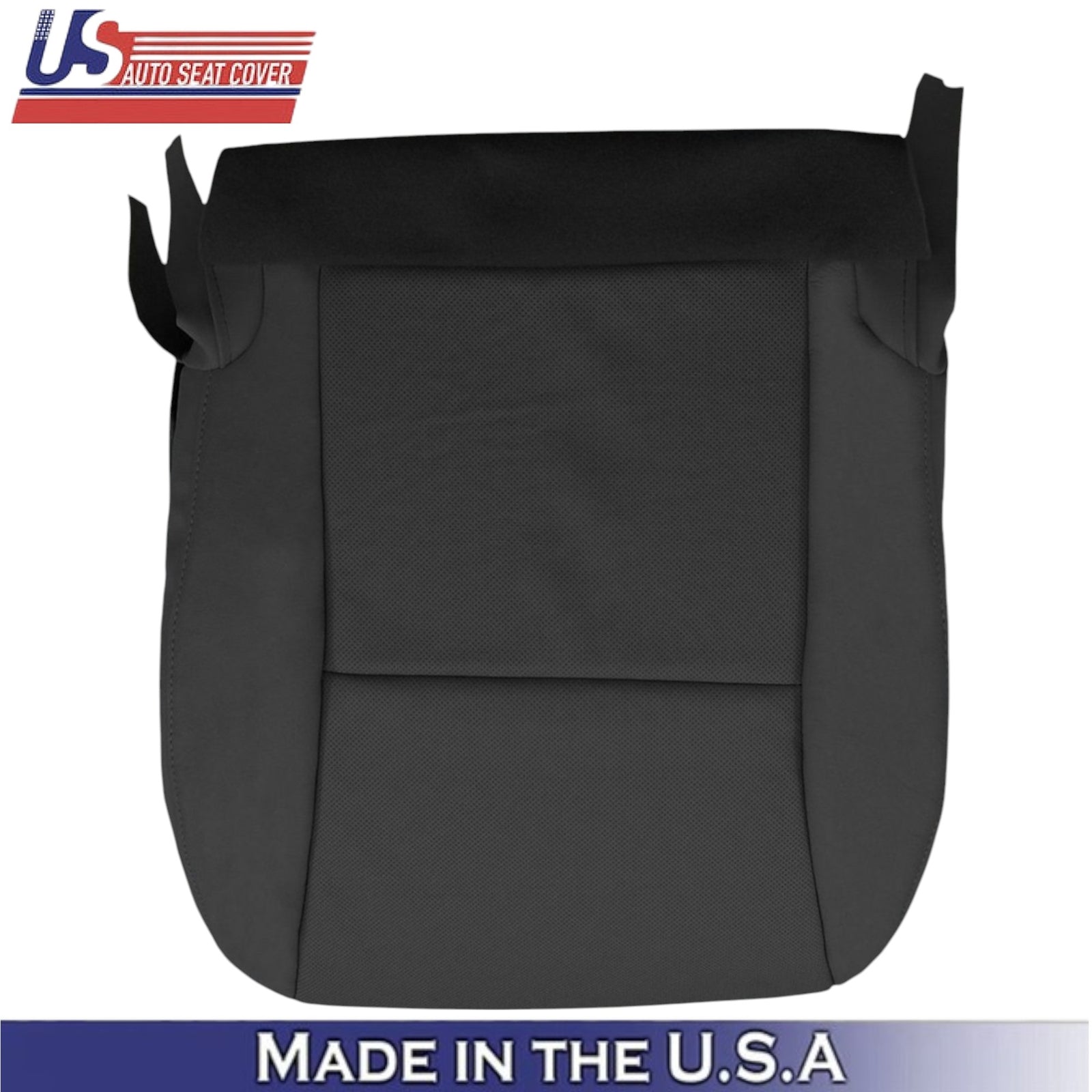 2010-2015 For Lexus RX350 RX450H Leatherette Driver Top/Bottom Seat Covers Black