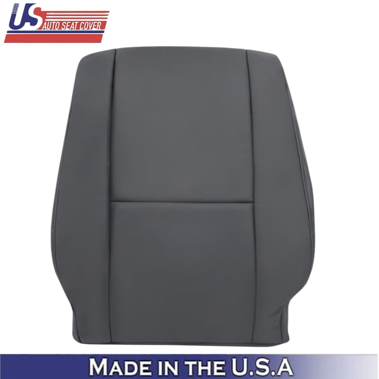 2005-2007 For Toyota Sequoia Leatherette Passenger Top Seat Cover Dark Charcoal