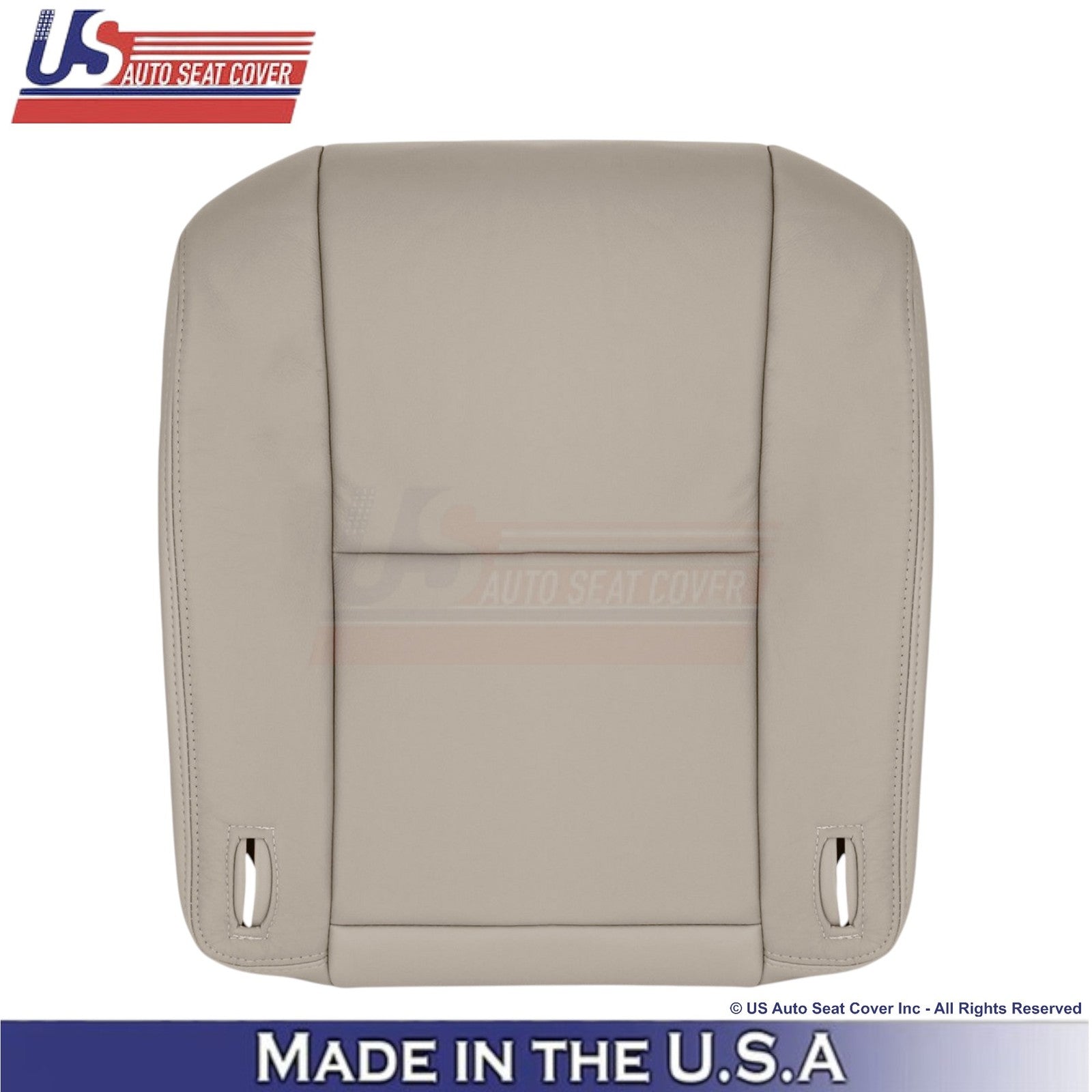 1998-2003 Fits Toyota Sienna Genuine Leather Front Bottom Seat Covers Light Oak