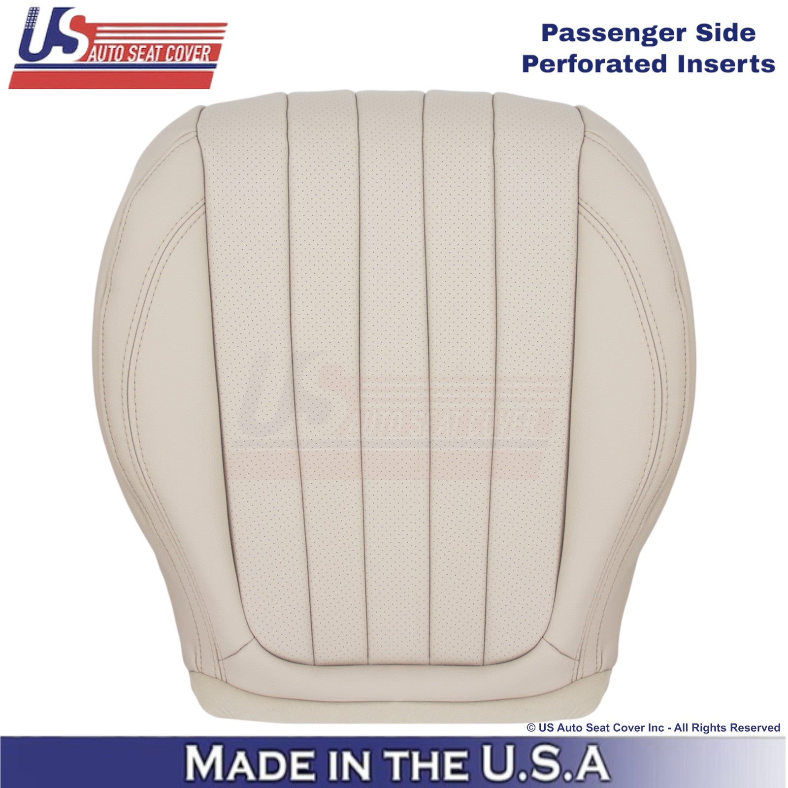 2017-2023 Fits Mercedes Benz E-Class Leather Passenger Bottom Cover Macchiato