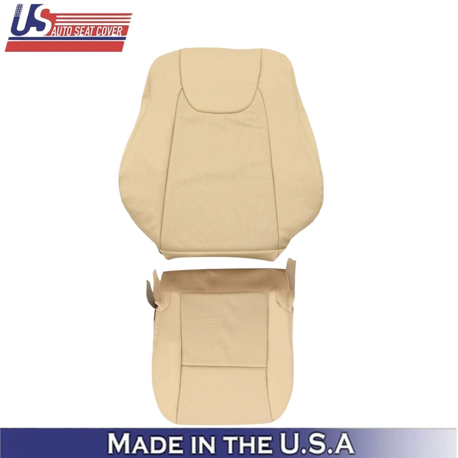 2010-2015 For Lexus RX350 RX450H Leatherette Passenger Side Covers Parchment
