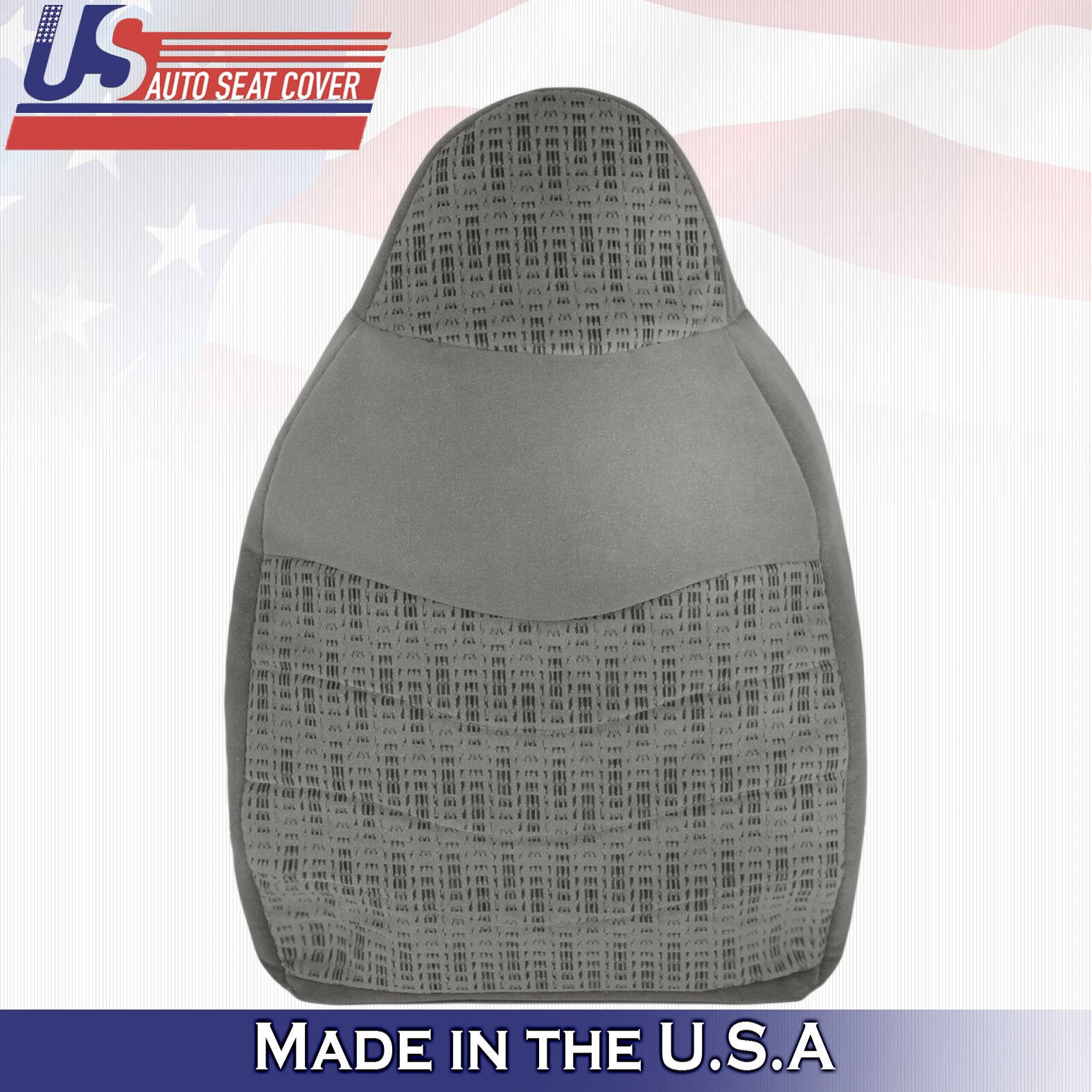 1999 For Ford F250 F350 F450 F550 XLT Driver Top & Bottom Cloth Seat Covers Gray