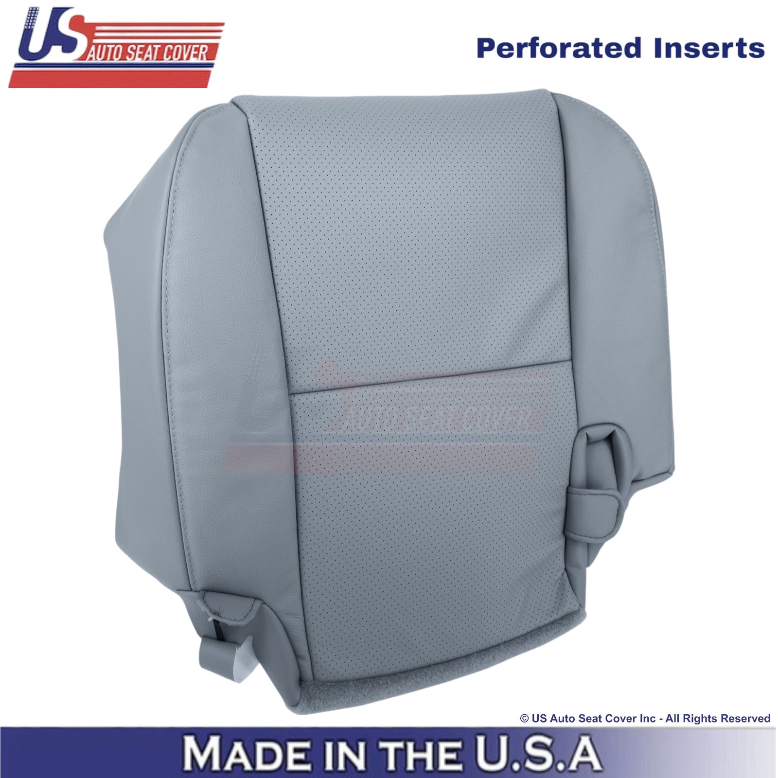 2007-2013 Fits Toyota Tundra Leatherette Perf. Rear Right Bottom Cover Graphite