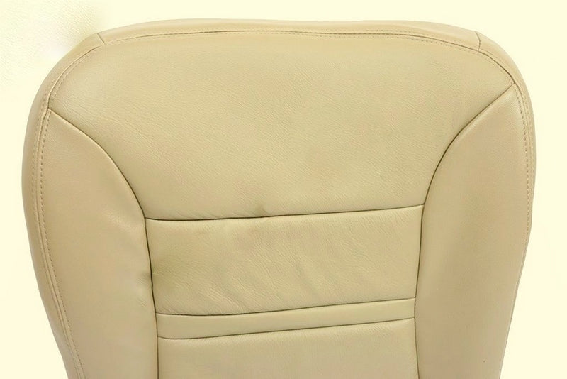 2000 Ford Excursion Limited Driver Bottom Leather Seat Cover Replacement Tan