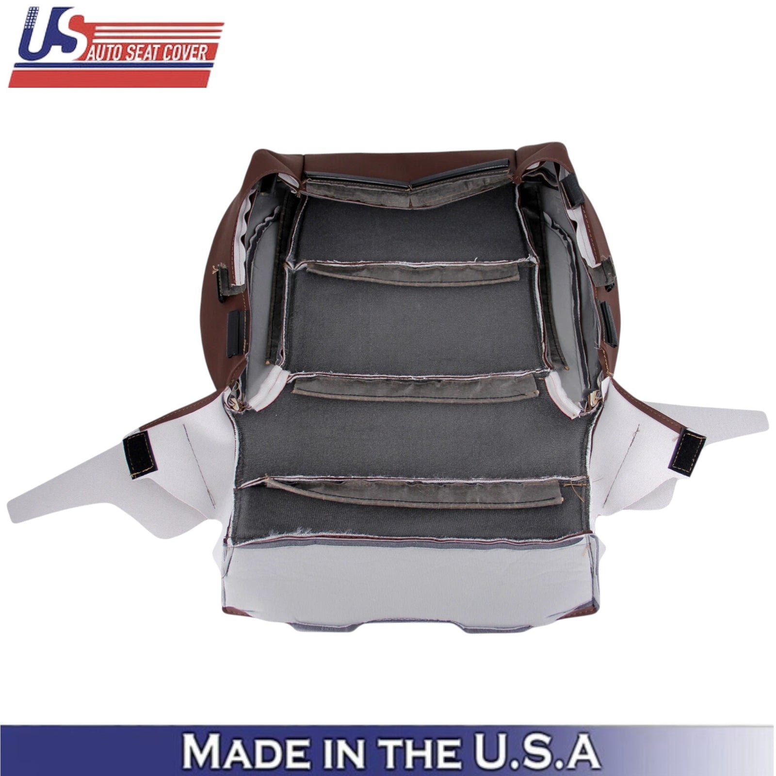 2014-2019 For Chevy Silverado High Country Leather Driver Bottom Cover Brown