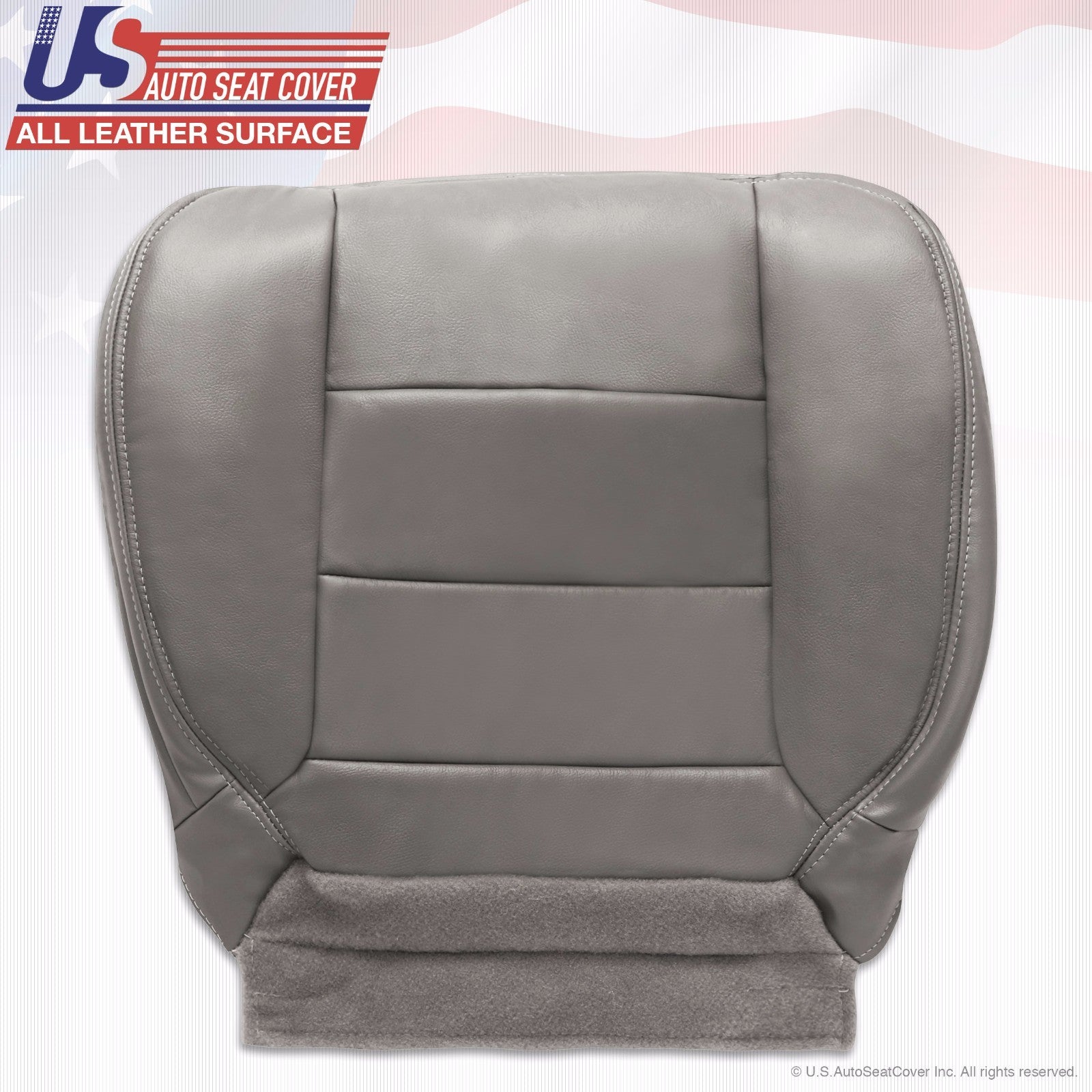 2002-2007 Ford F250 F350 Lariat EXTENDED CAB Passenger Bottom Leather Seat Cover