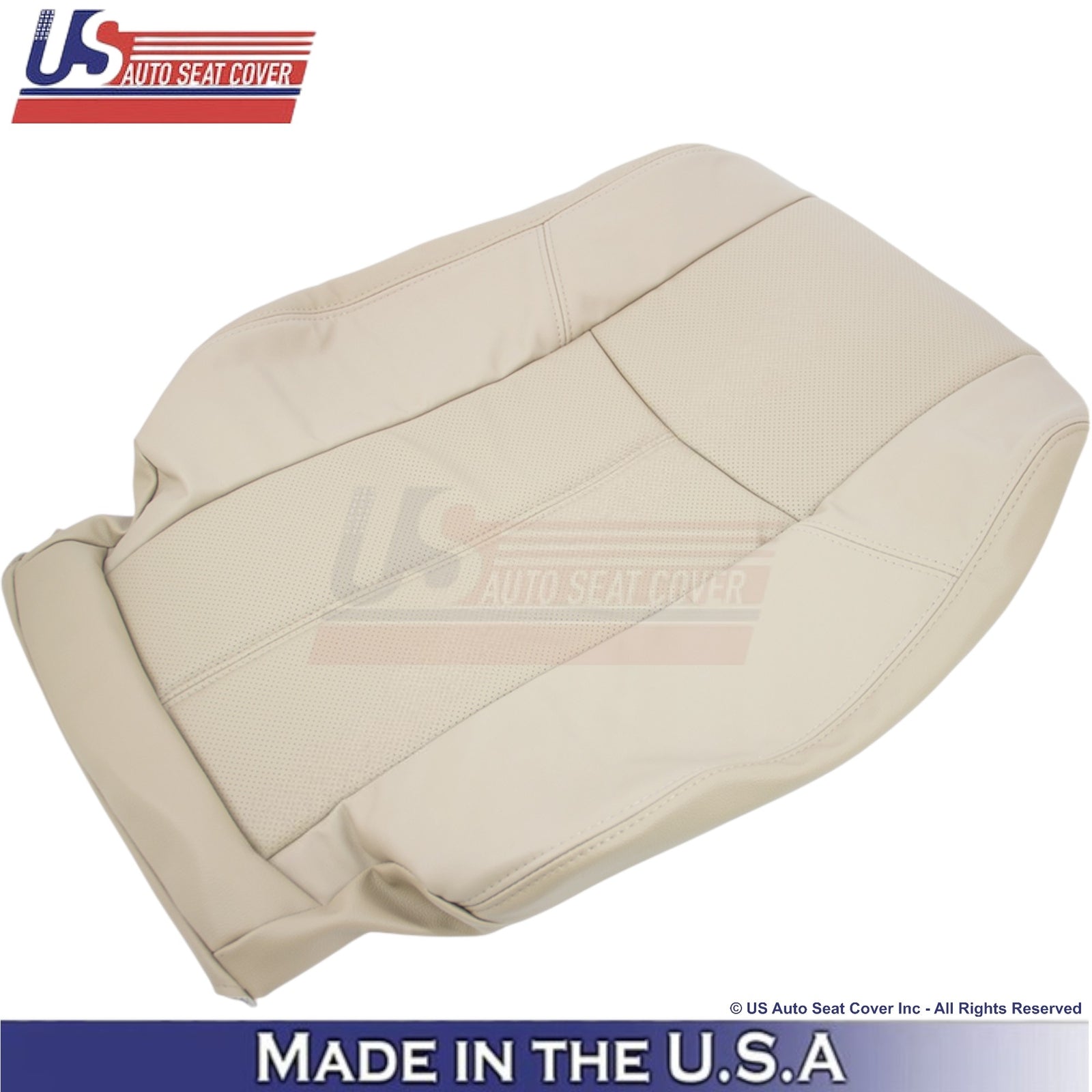 2013-2020 For Nissan Pathfinder Leather Driver Top Replacement Seat Cover Almond