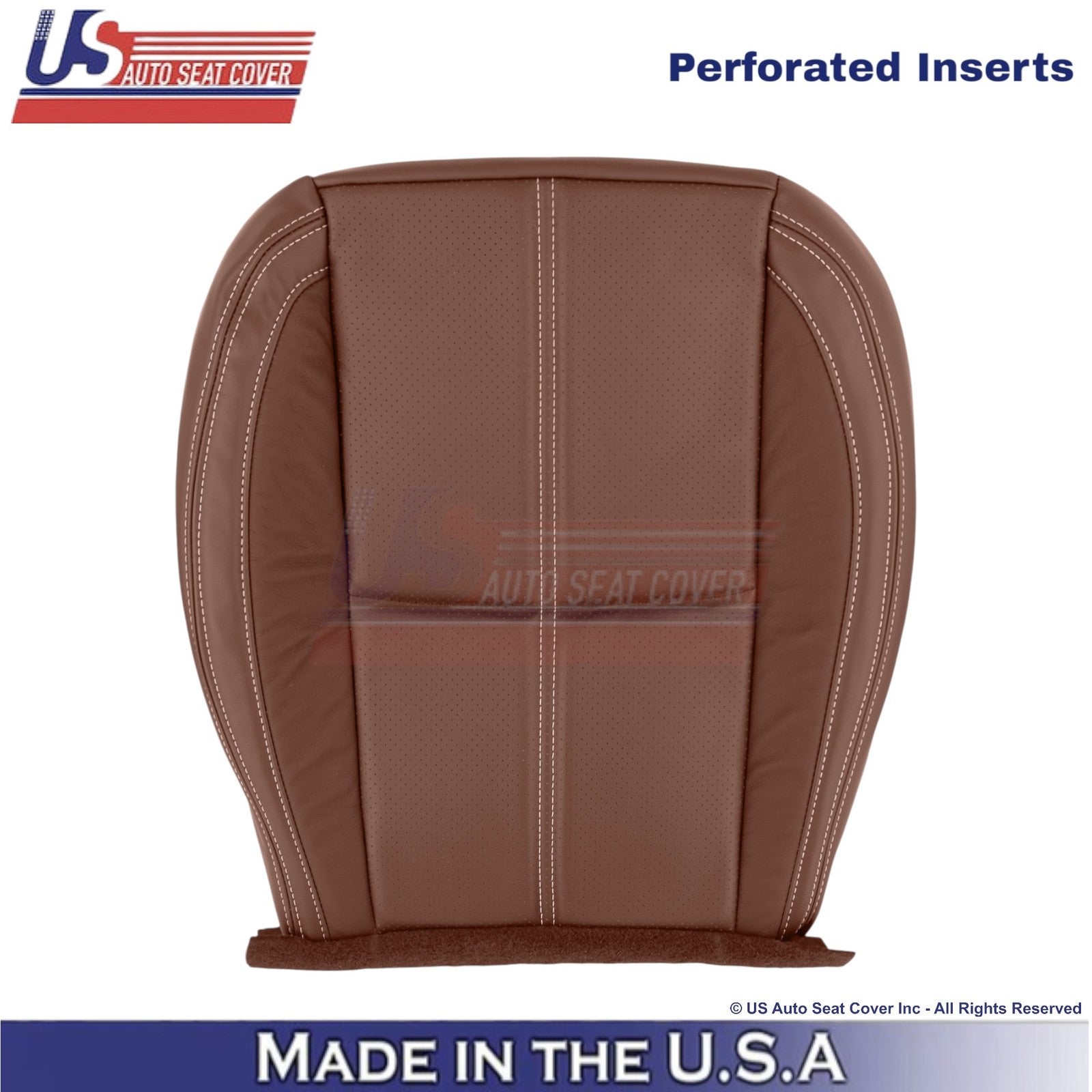 2017-2018 For Subaru Forester Touring Leather Driver Bottom Seat Cover Saddle