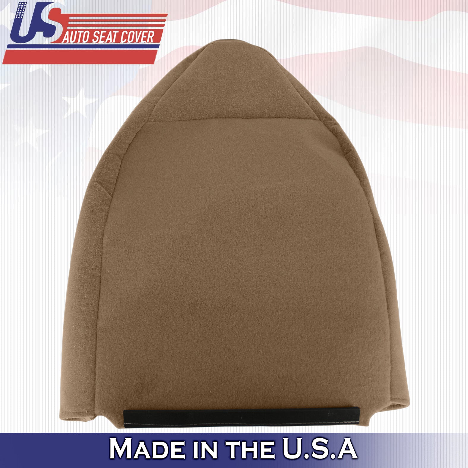1999 For Ford F250 F350 XLT Driver & Passenger 2x Top Cloth Seat Covers Tan
