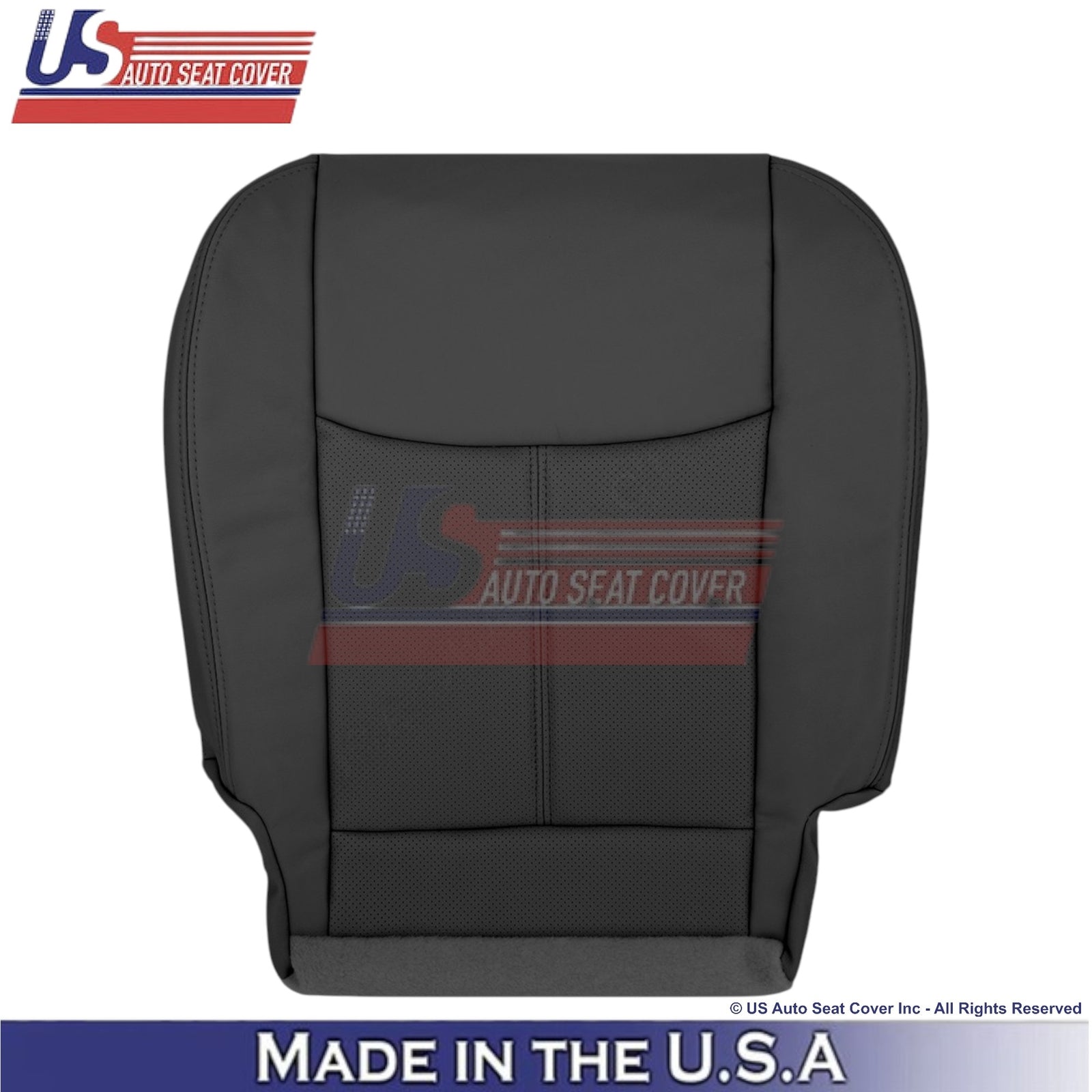 2013-2020 For Nissan Pathfinder Leather Bottom Replacement Seat Covers Charcoal