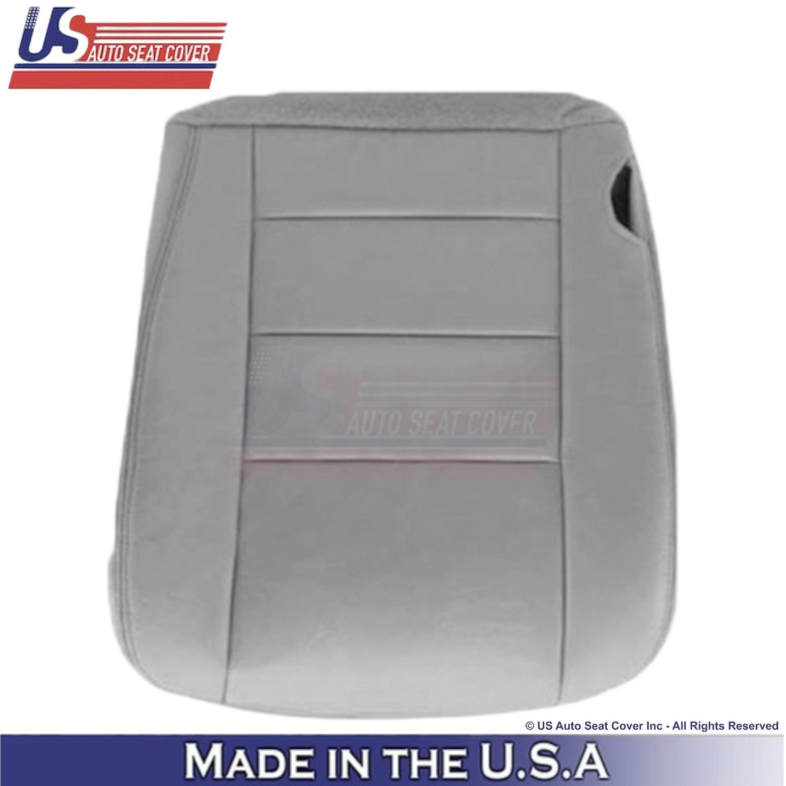 2003-2007 For Ford F250 F350 Lariat Leatherette Driver Bottom OEM Cover Gray