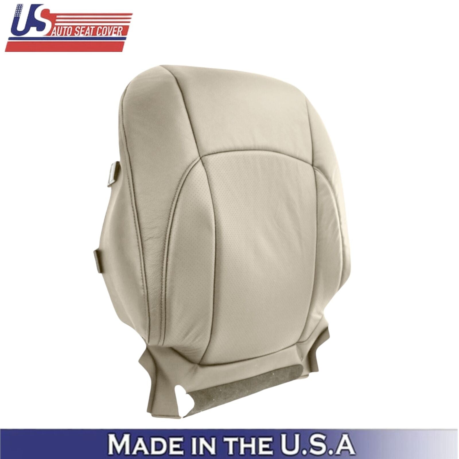 2010-2012 For Lexus ES350 Genuine Leather Driver Side Seat Covers Parchment Tan