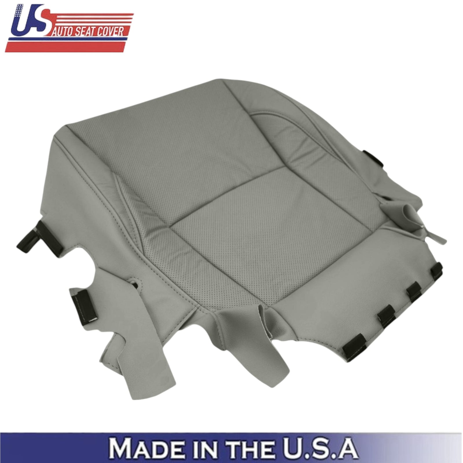 2007-2012 For Lexus ES350 Leatherette Front Bottom Replacement Covers Light Gray