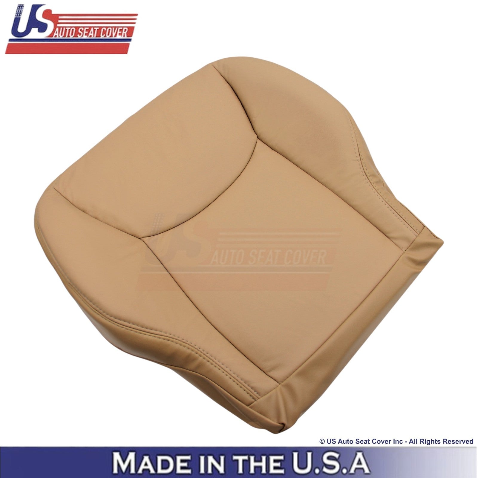 2000-2002 Fits Mercedes-Benz S-Class Leatherette Passenger Bottom Cover Saffron