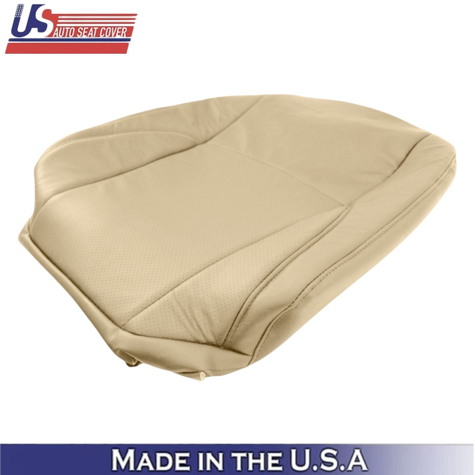 2007-2009 For Lexus ES350 Leatherette Front Top Replacement Covers Cashmere Tan