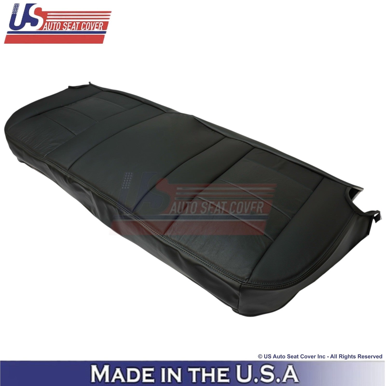 2003-2004 Fits Ford F250 F350 Lariat Leather Perf Rear Bottom OEM Cover Black