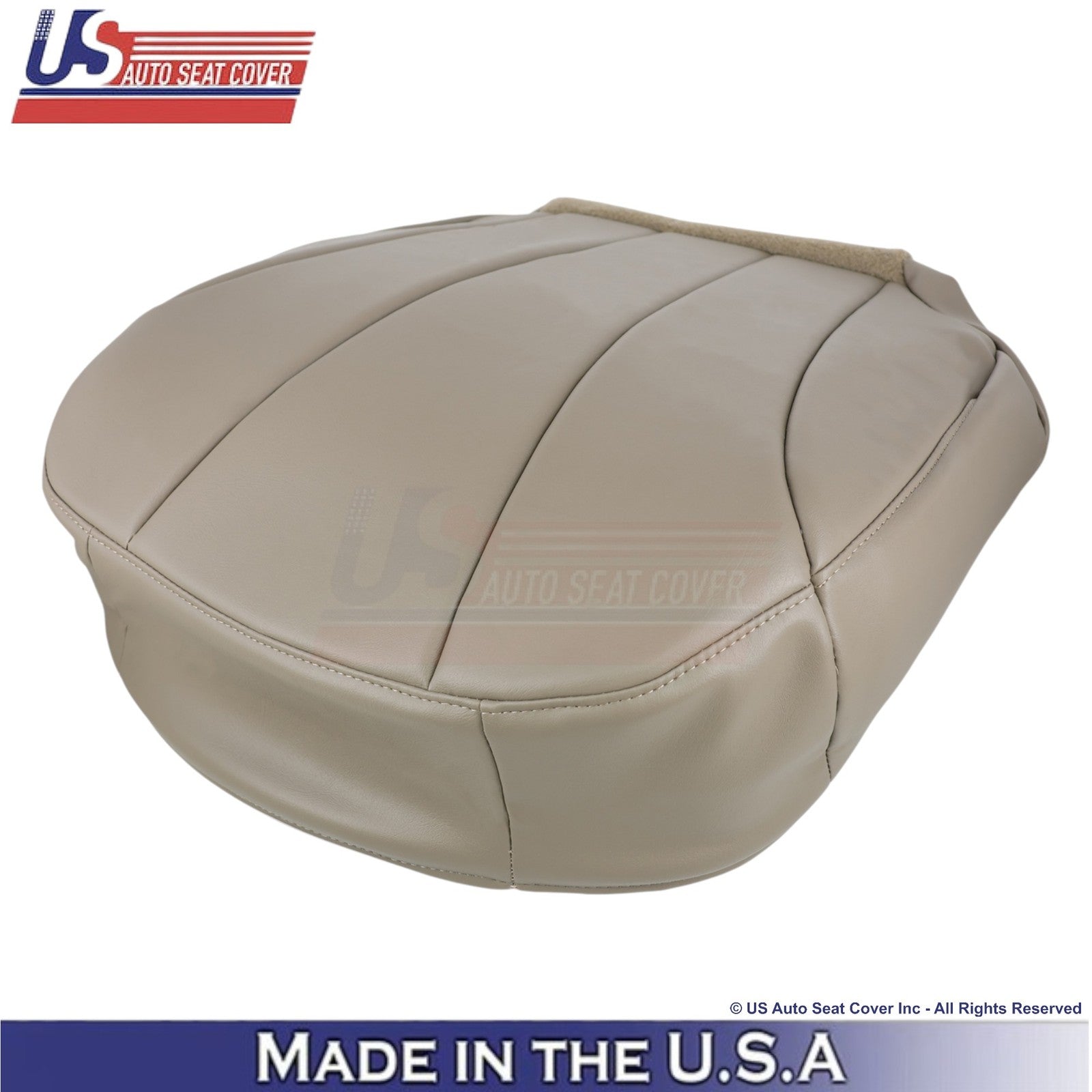 2001-2002 For Chevy Silverado W/T Leatherette Driver Bottom Cover Medium Neutral