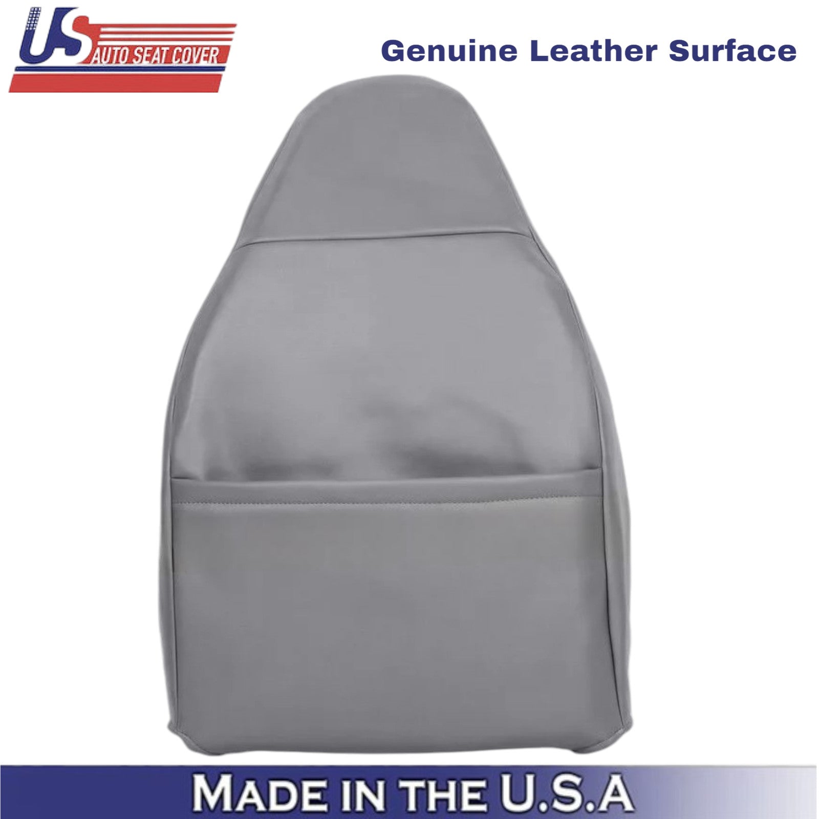 1997-02 For Ford Expedition Eddie Bauer Leather Front Top Covers Medium Graphite