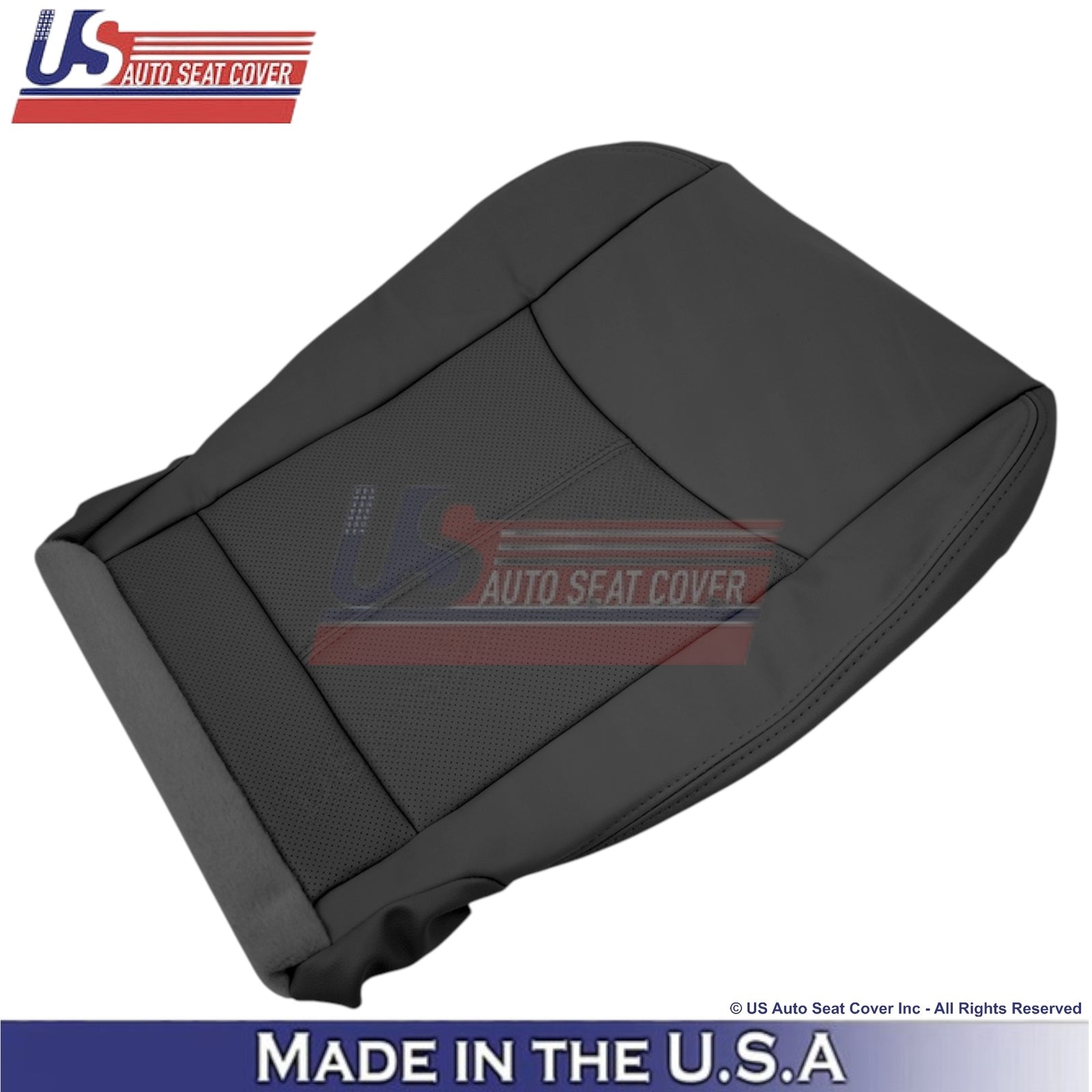2013-2020 For Nissan Pathfinder Leather Driver Bottom Replacement Cover Charcoal