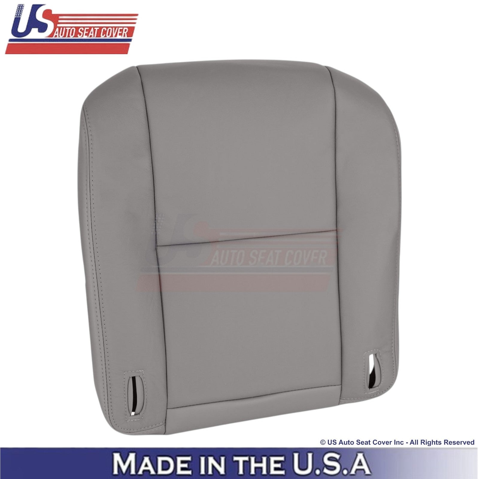 1998-2003 Fits Toyota Sienna Genuine Leather Passenger Replacement Covers Gray
