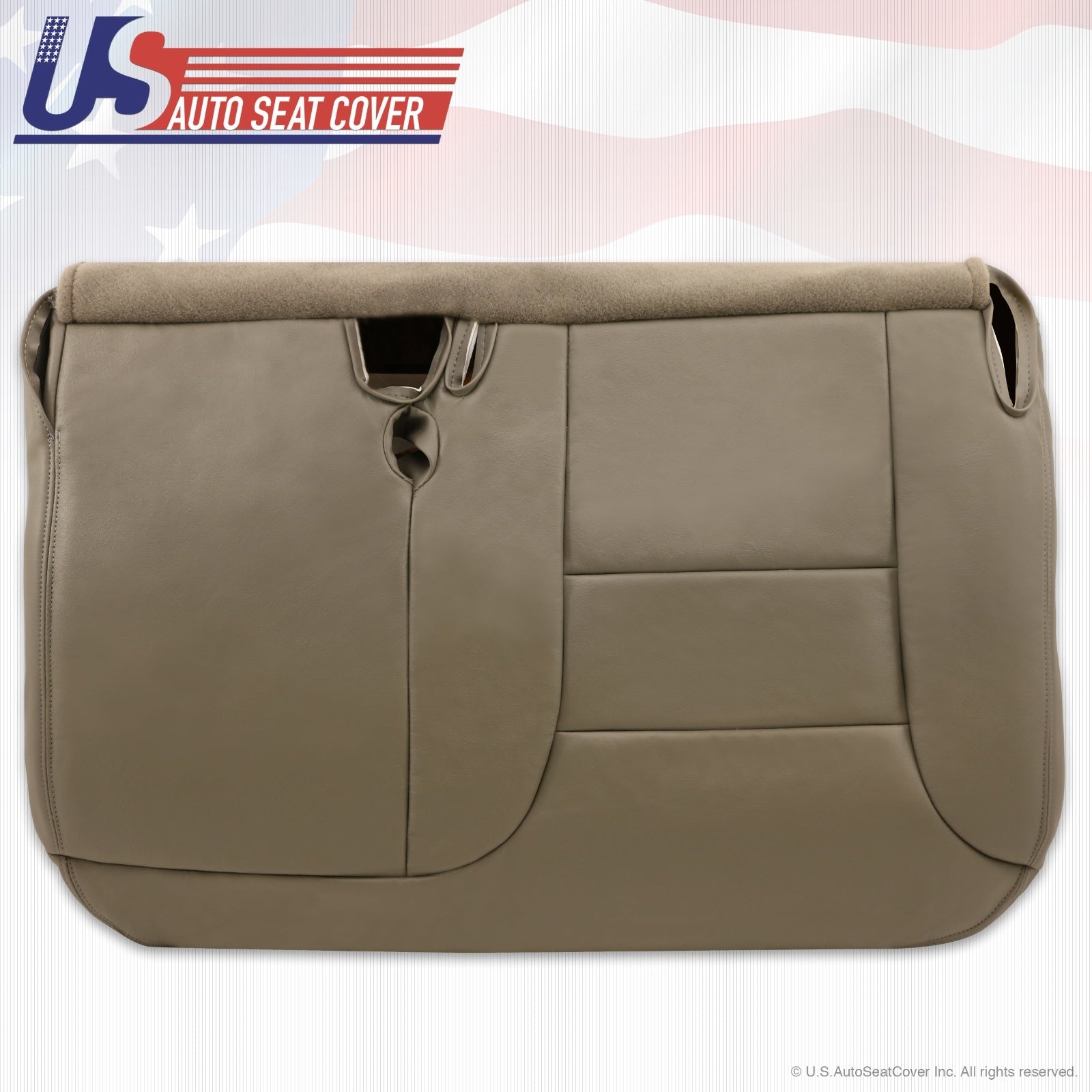 Chevy 1995 to 1999 K1500 K2500 Driver Bench Seat Cover "Tan" 60/40 configuration
