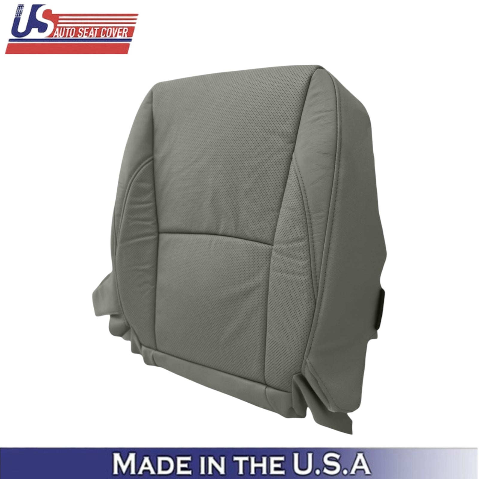 2007-2012 For Lexus ES350 Leatherette Passenger Side Seat Covers Light Gray