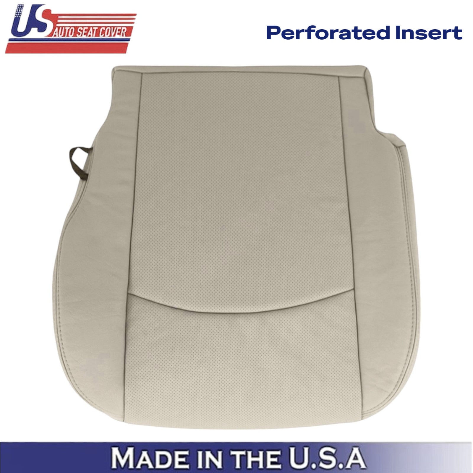 2013-2018 For Dodge Ram 1500 2500 Laramie Leatherette Passenger Bottom Cover Tan