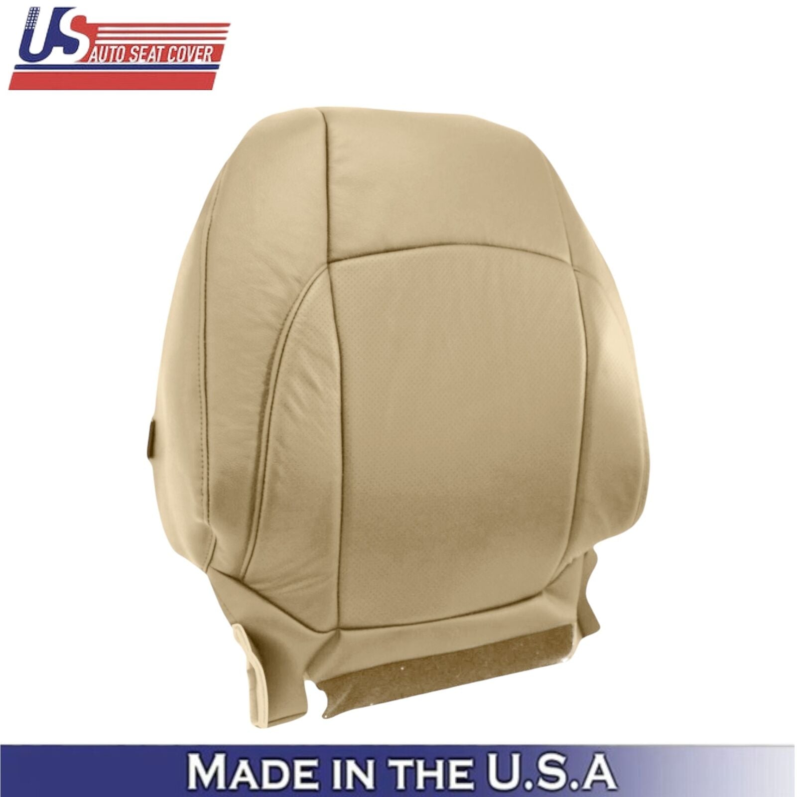 2007-2009 For Lexus ES350 Genuine Leather Driver Top Seat Cover Cashmere Tan