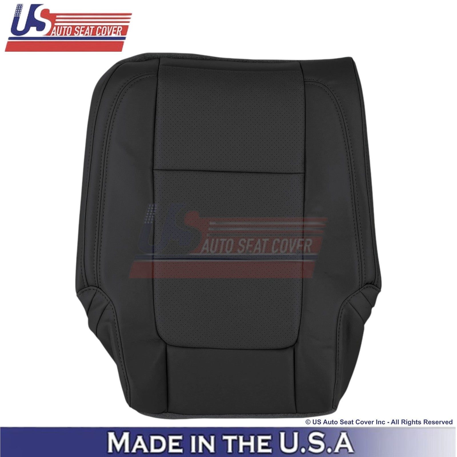 2011-2015 For Ford Explorer 2nd Row Passenger Side Leather Seat Covers Black