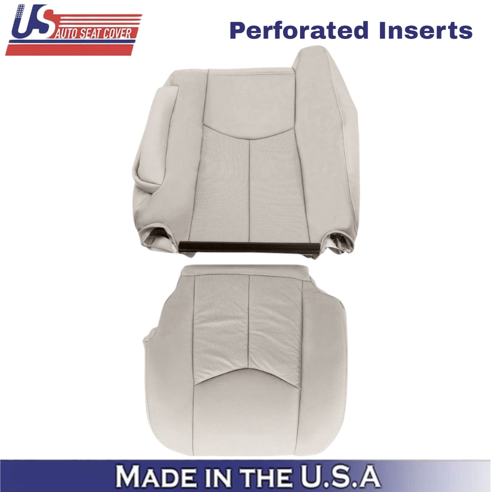 2003-2006 For Cadillac Escalade Leatherette Driver Side Covers Shale Neutral