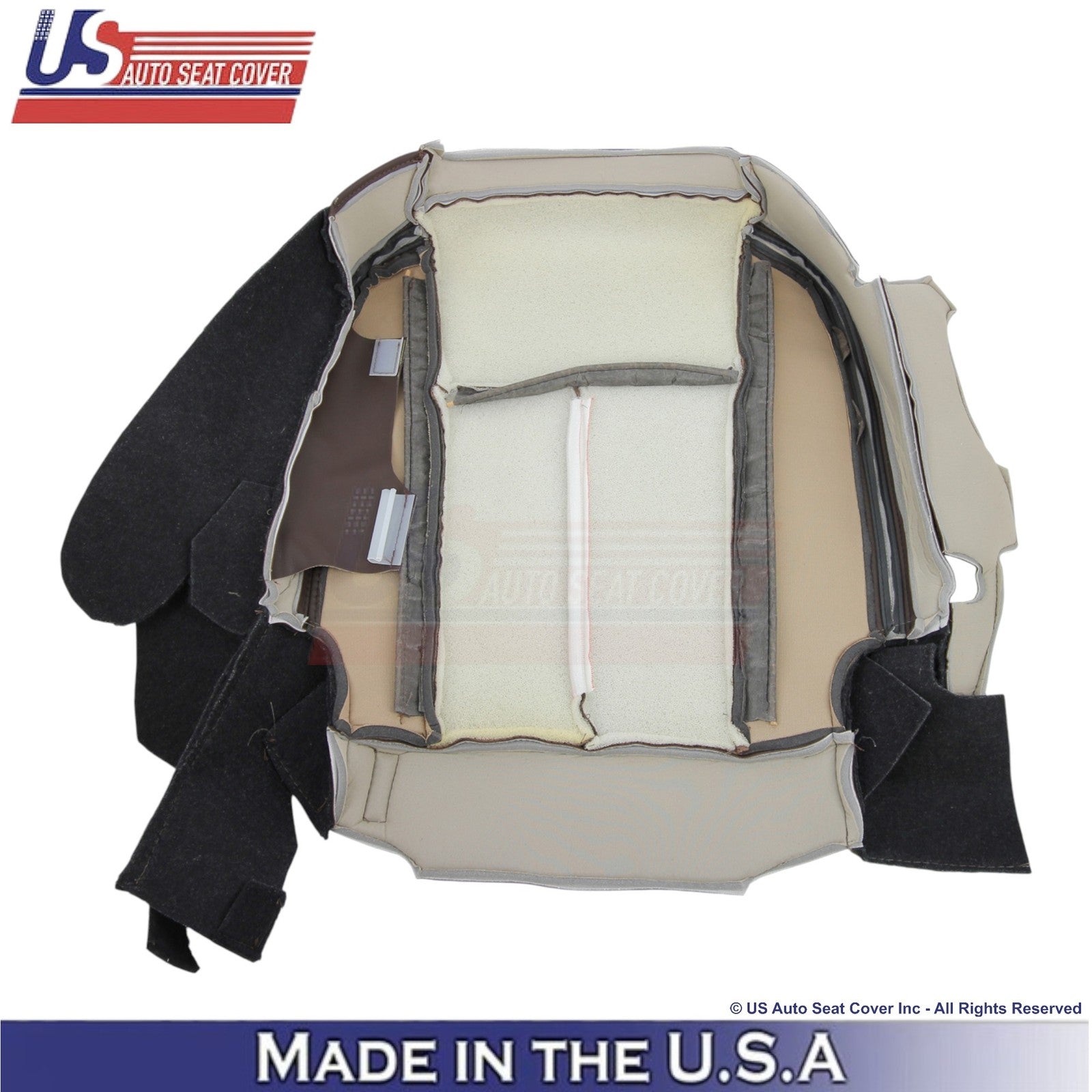 15-17 For Ford Expedition Platinum Genuine Leather Passenger Bottom Cover Brown