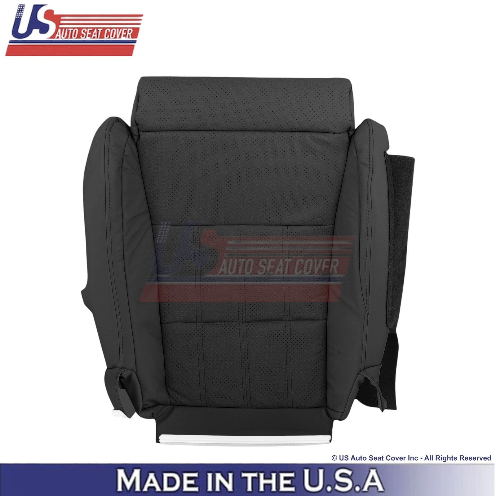 2016-2018 For Lexus ES 350 Genuine Leather Front Bottom Replacement Covers Black